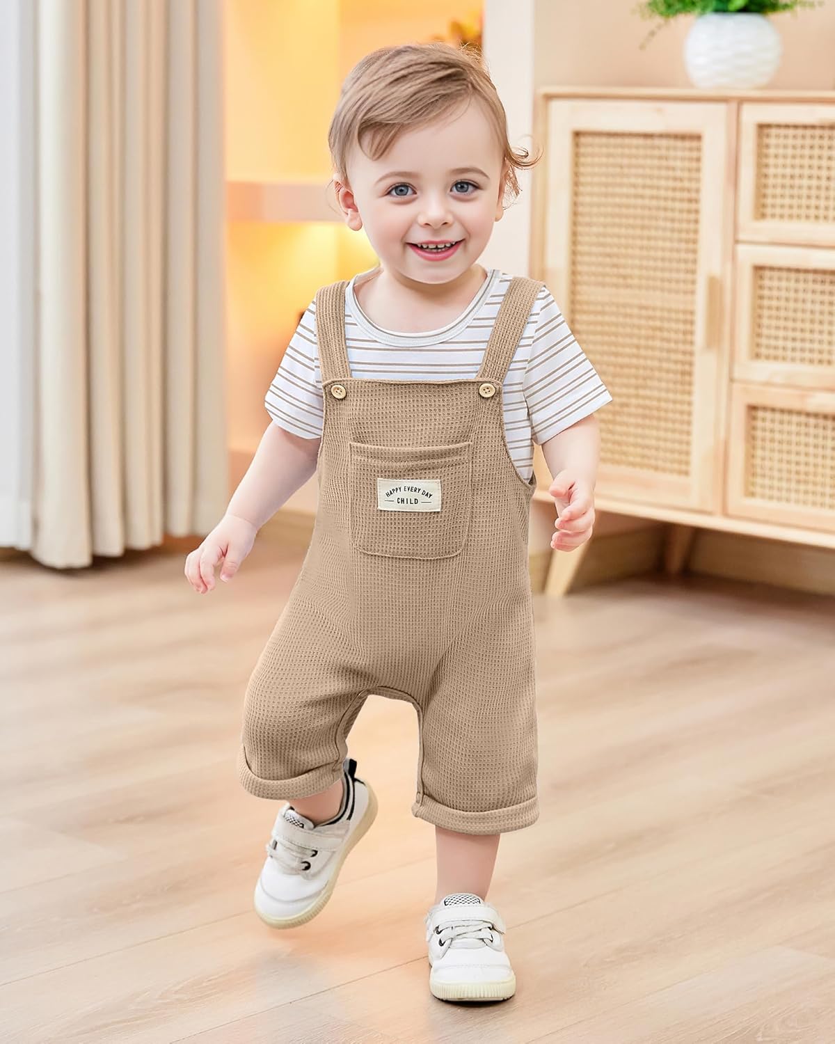 ZOEREA Toddler Boys Romper Set - Machine Washable Soft Perfect for Growth Style