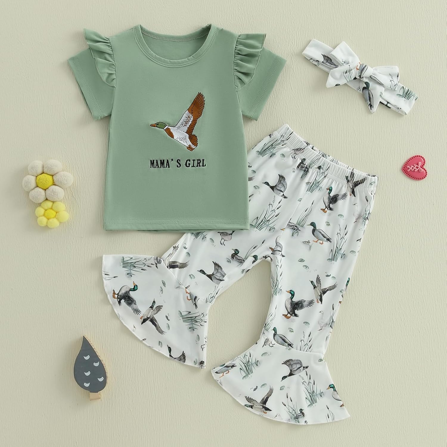 Adorable Toddler Girl Summer Outfit
