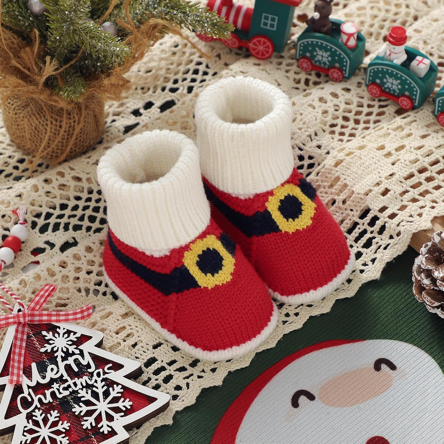 Coziest Christmas Socks for Babies