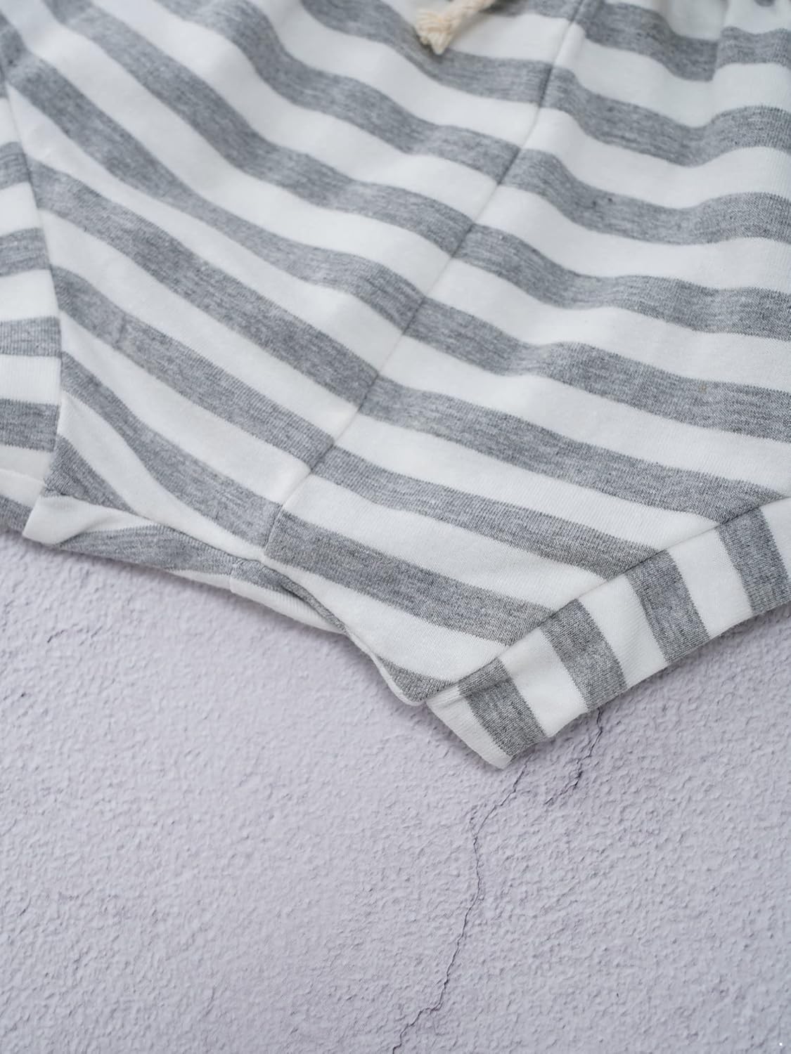 Iiniim Baby Cotton Stripped Harem Shorts