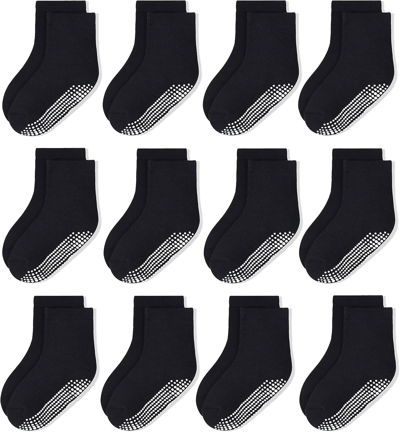 Non-Slip Grip Socks for Toddler Boys and Girls