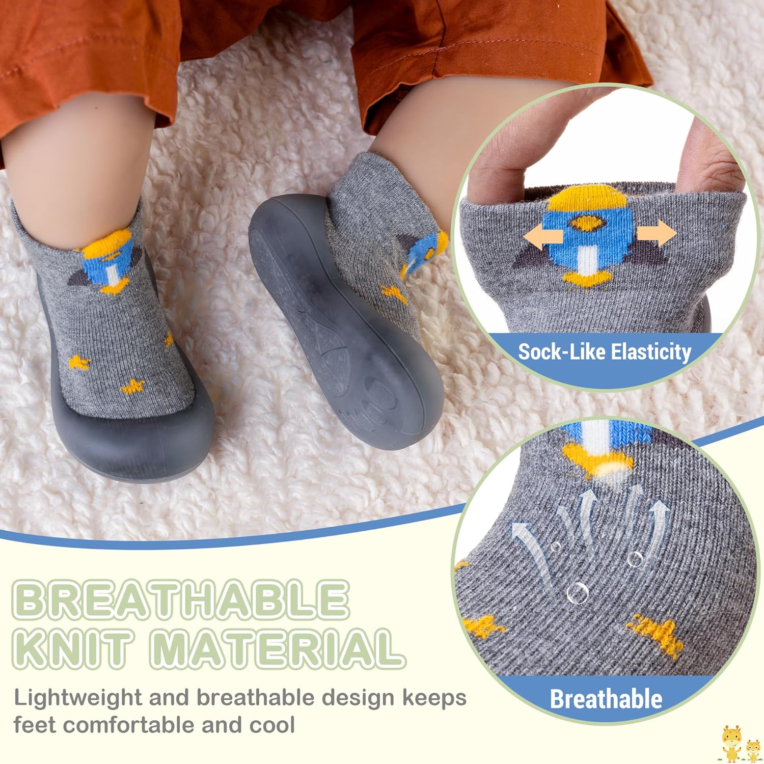 SeeyAN Baby Slippers