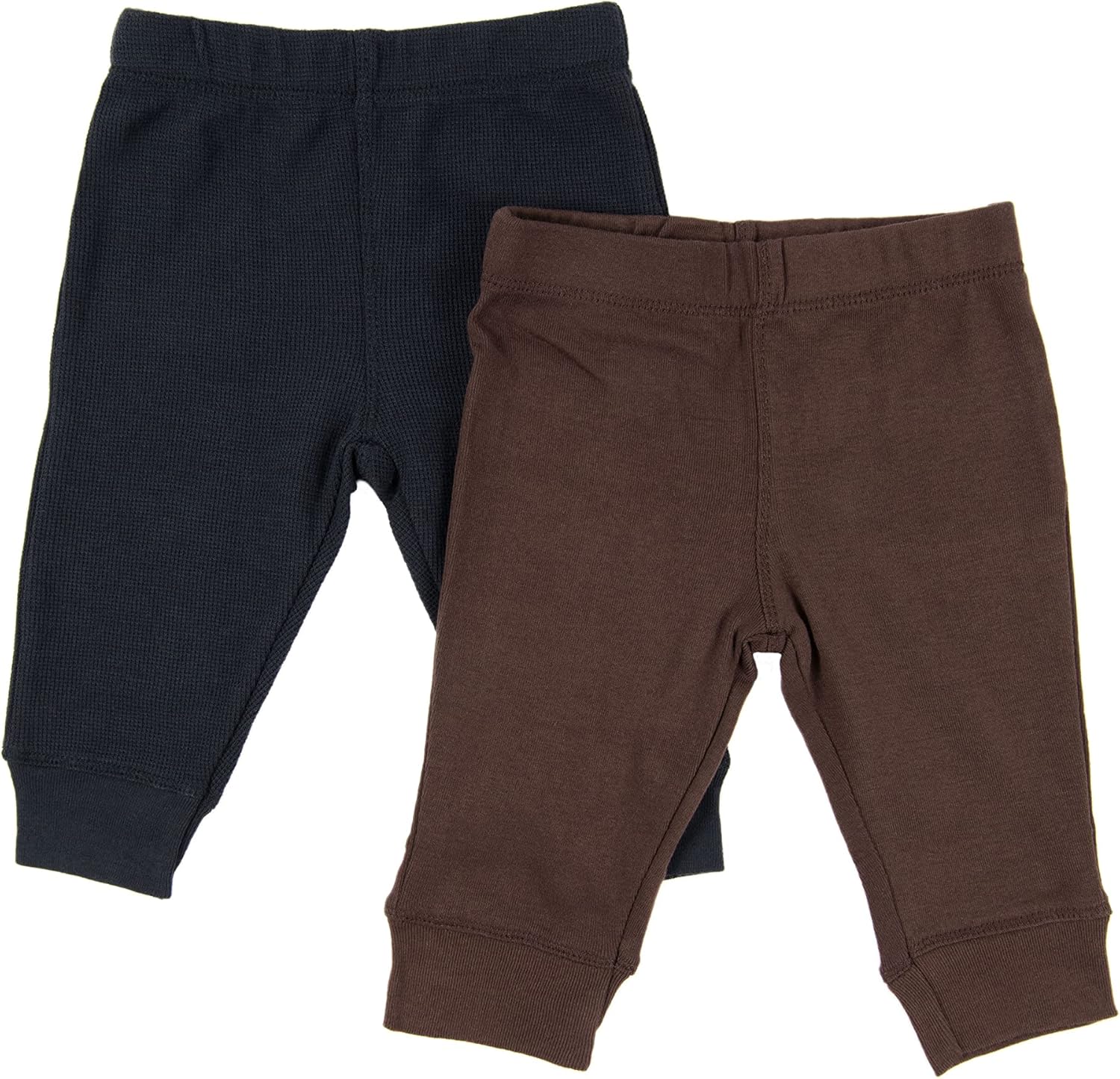 Leveret Solid Baby Crawling Pants Legging Set 3-24 Months