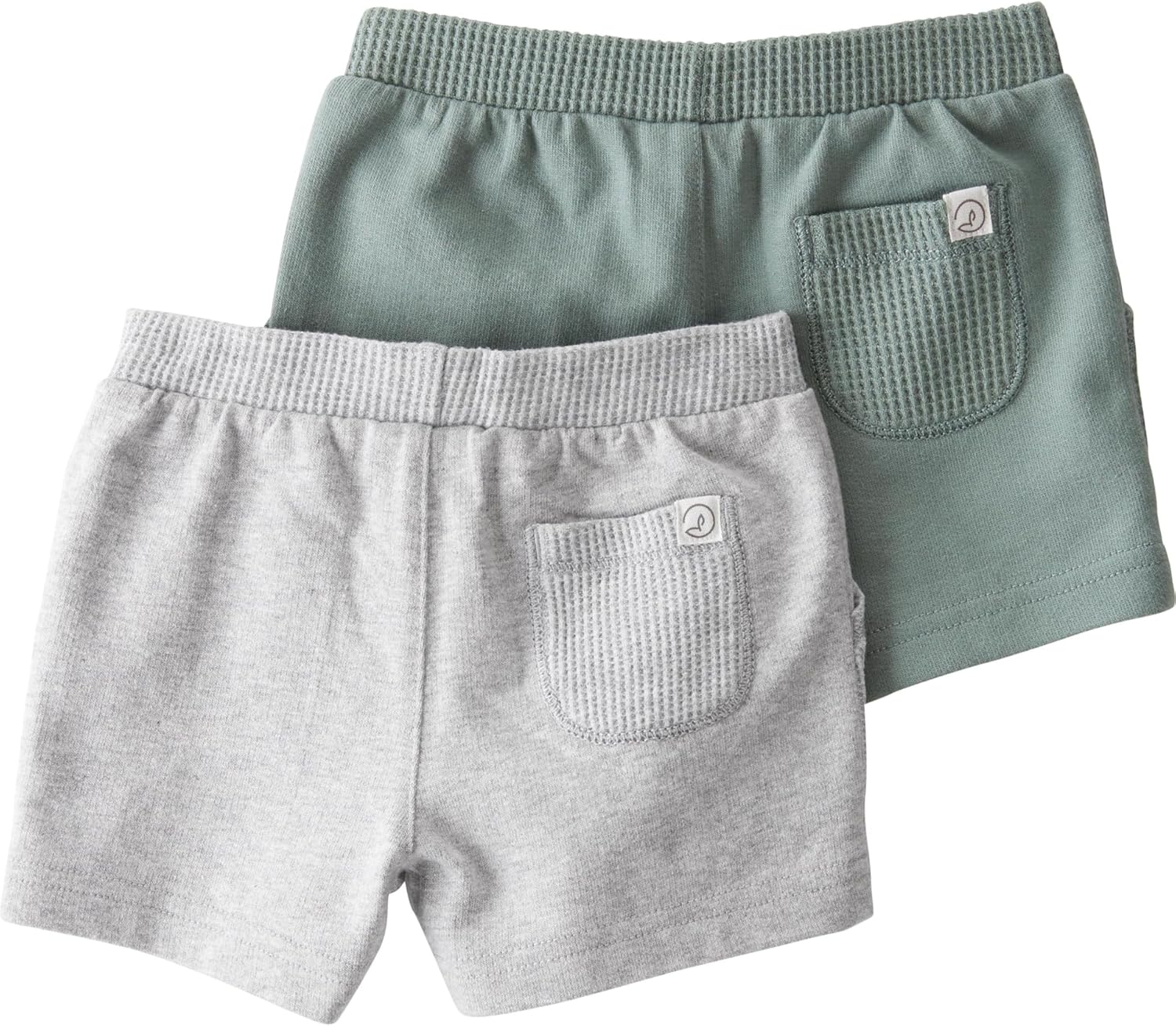 Little Planet by Carters Unisex 2-Pack Waffle Knit Stripes