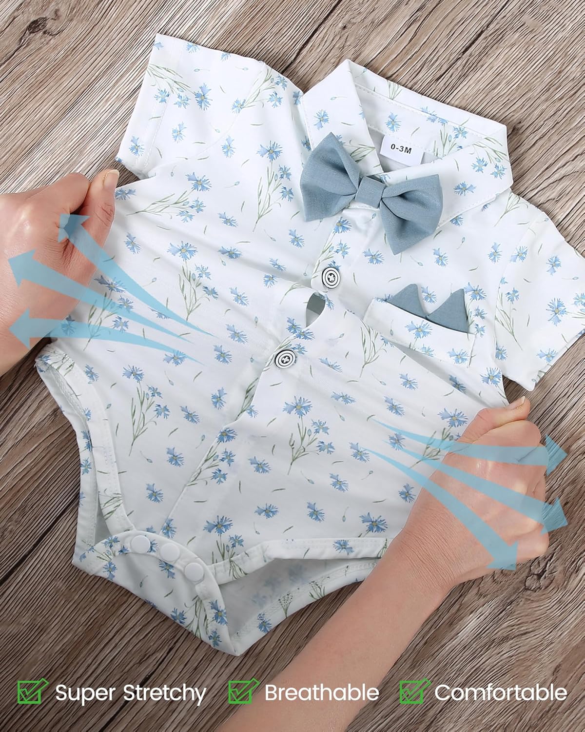 YALLET Baby Boy Gentleman Suits