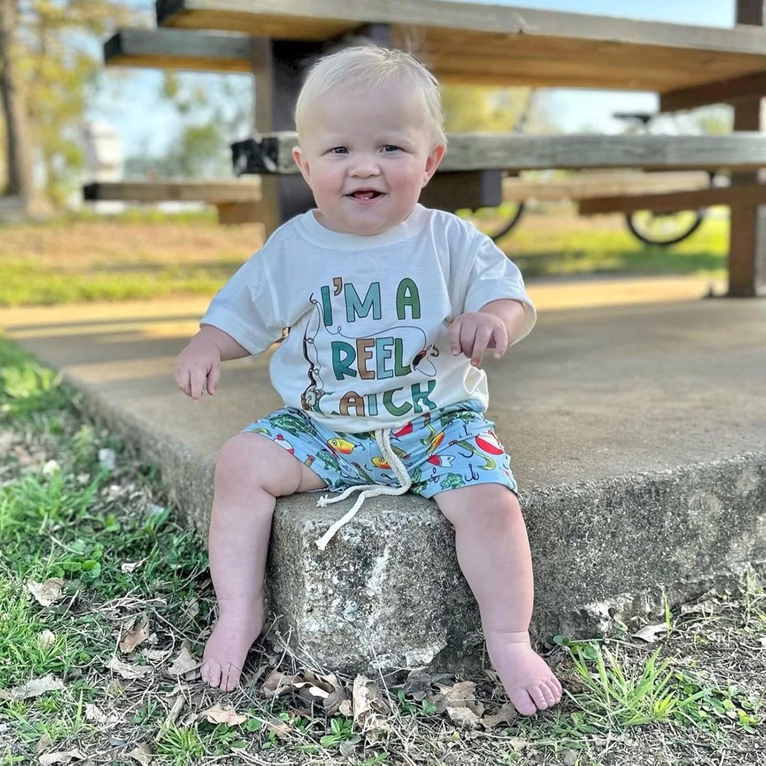 Kupretty Baby Boy Clothes Cool Comfortable Summer Outfit for Toddler Boys