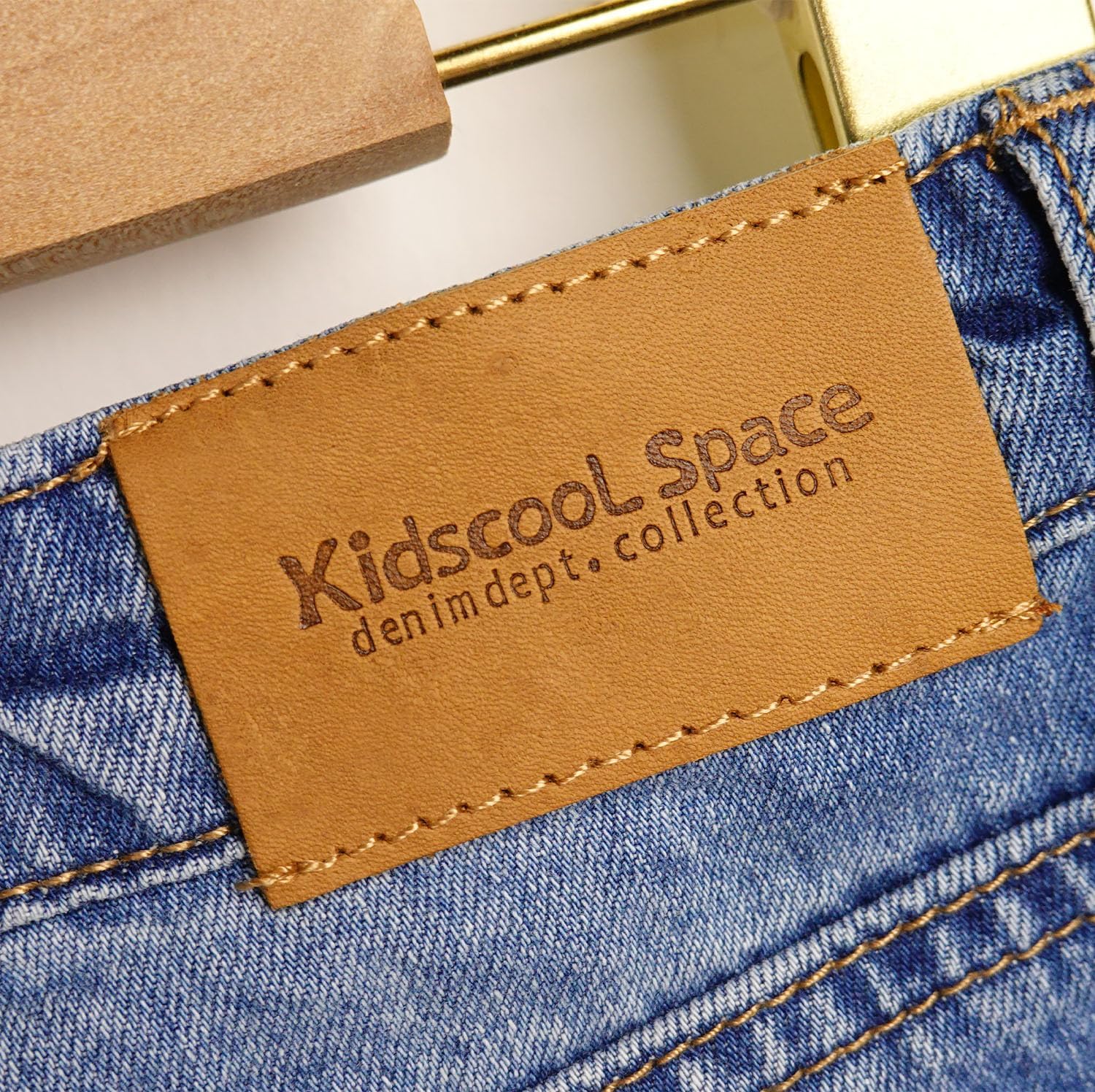 KIDSCOOL SPACE Baby Jeans Ripped Elastic Stretchy and Stylish for Kids