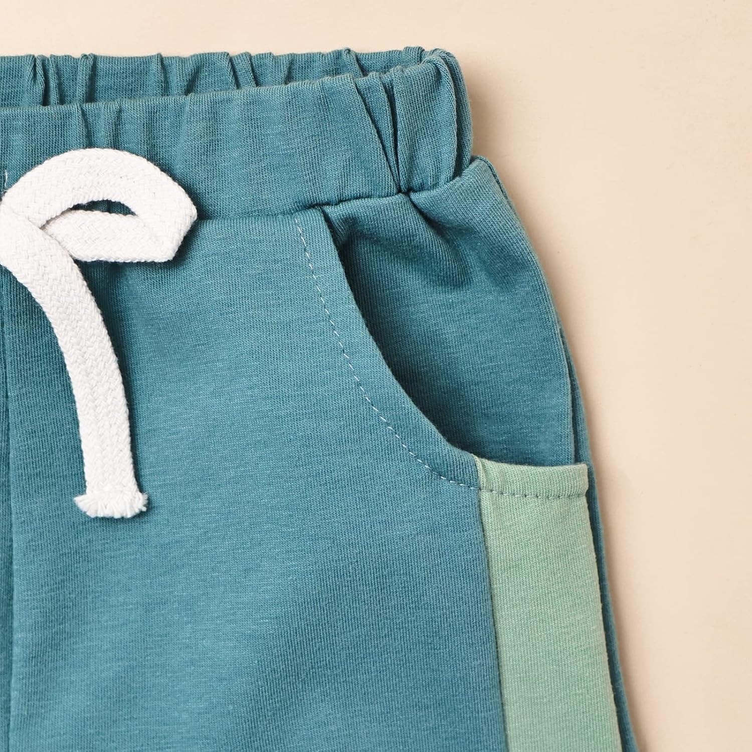 Patchwork Summer T-Shirt Shorts Set
