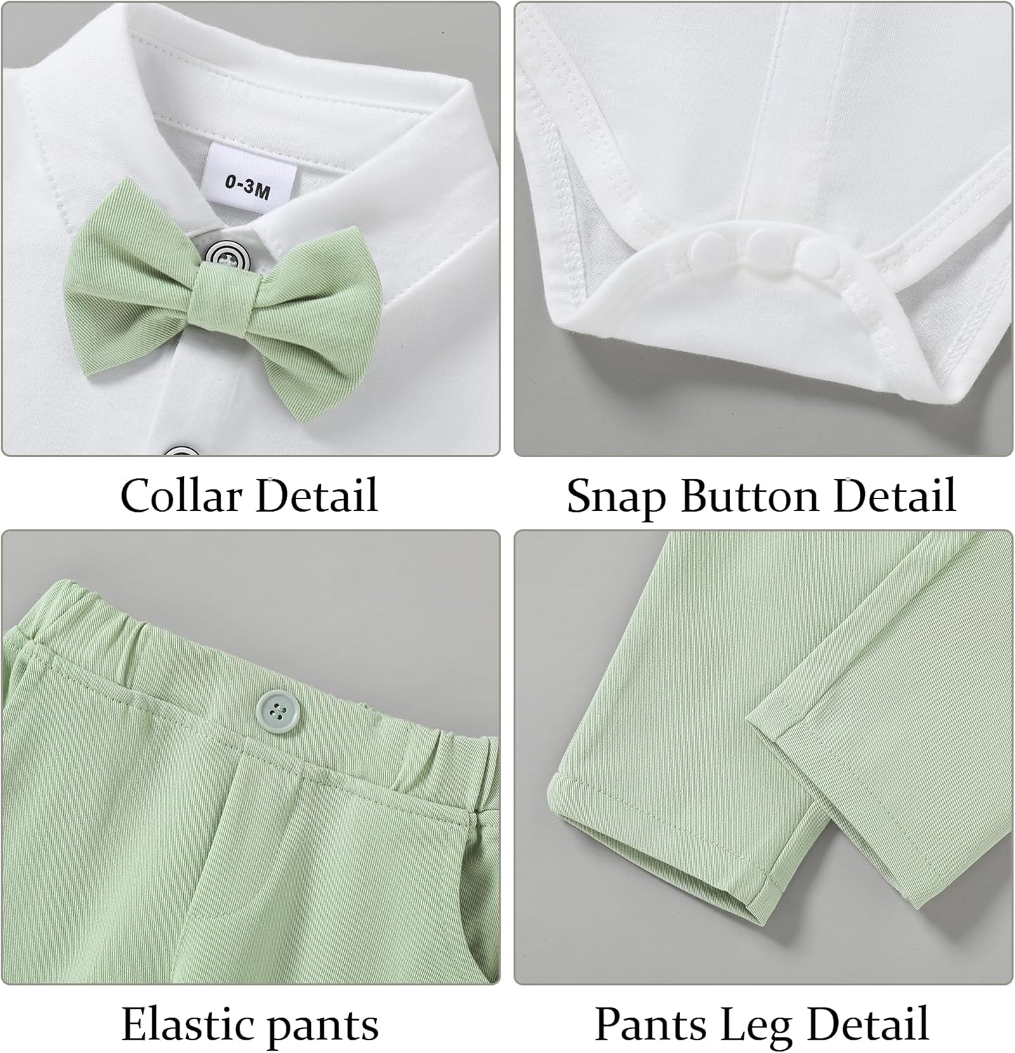 YALLET Baby Boy All-in-One