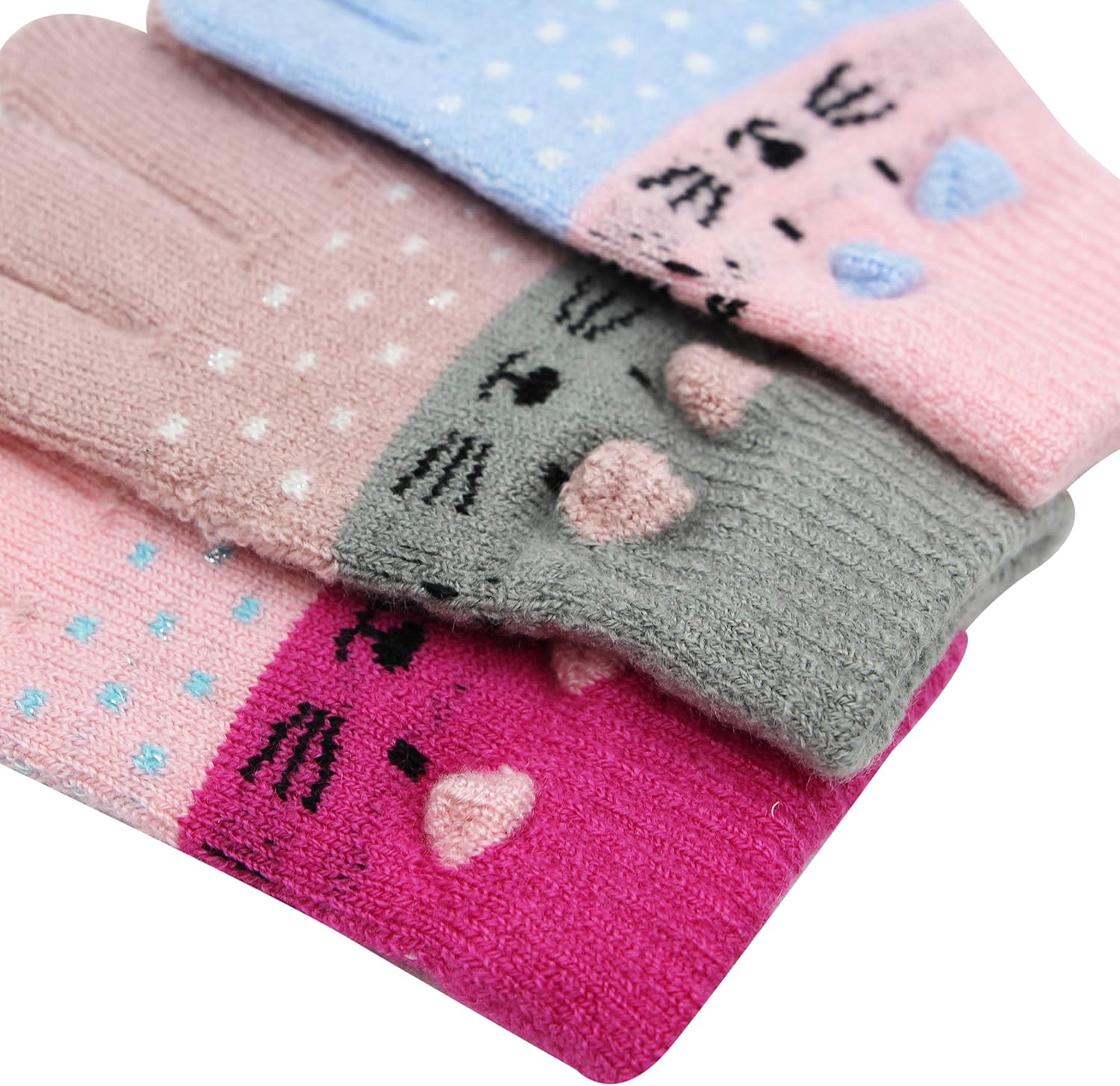 True Warmness Cat Gloves for Kids