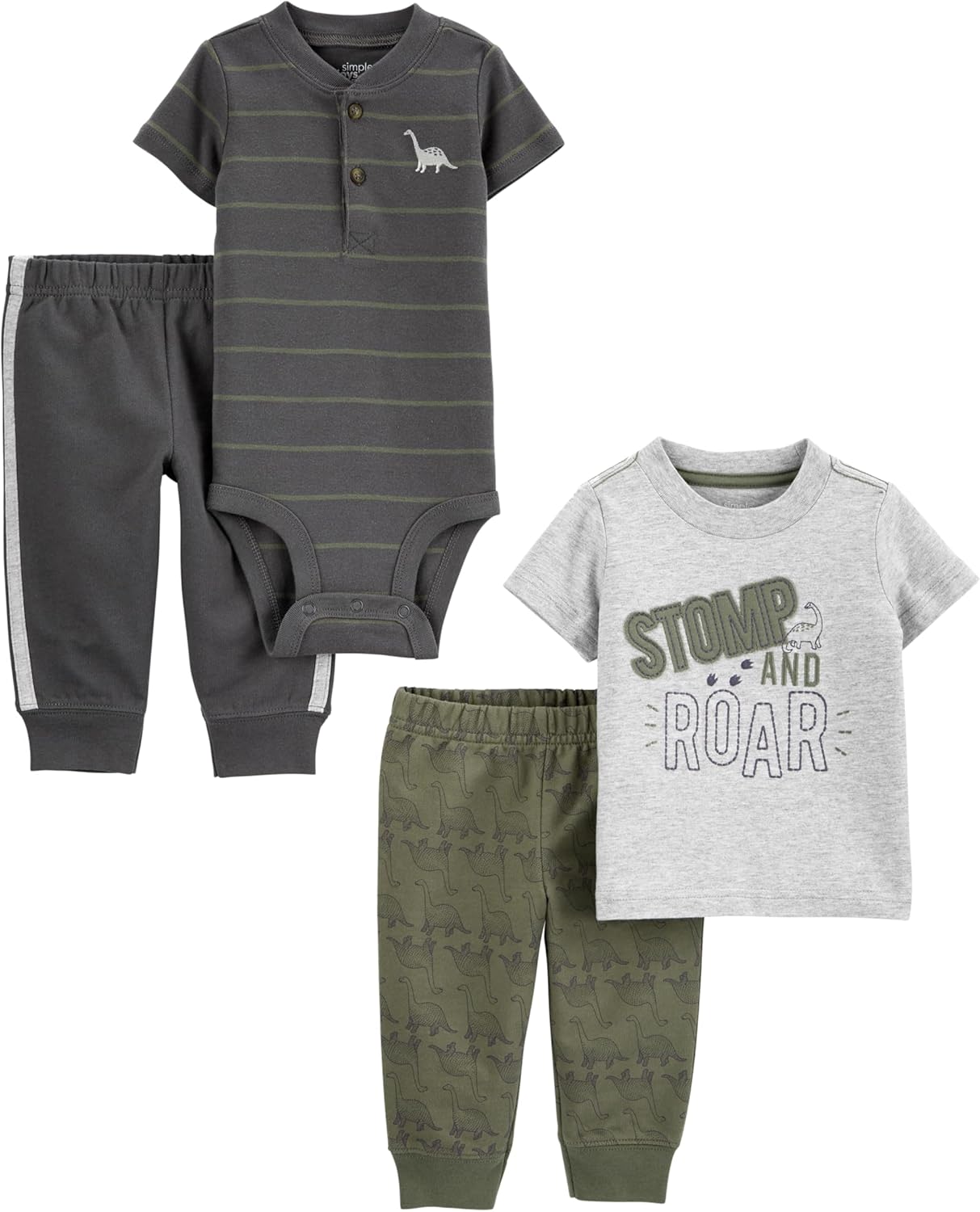 Simple Joys by Carters Baby Boys 4-Piece Set Soft Cozy