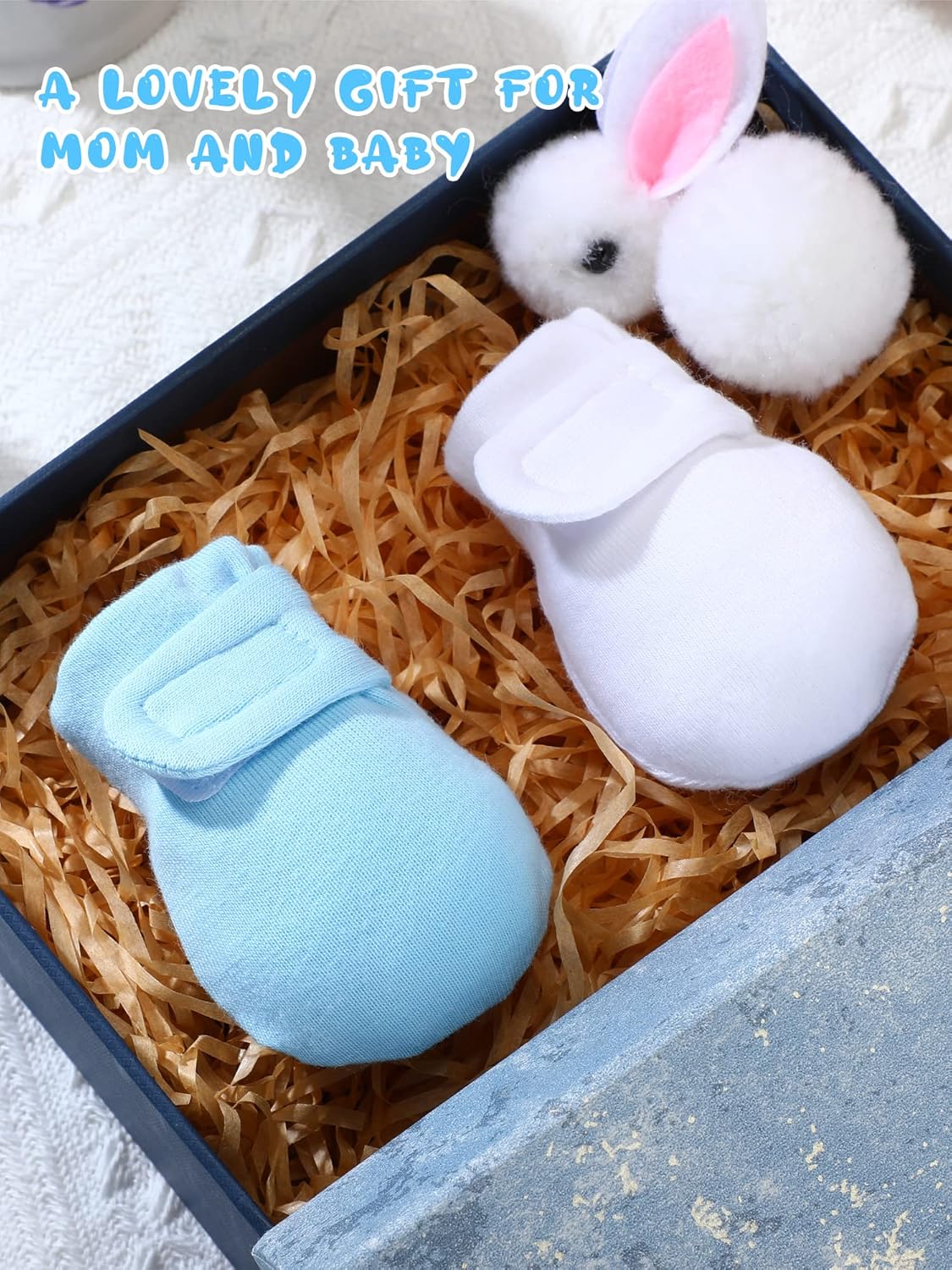 Adjustable 12-Piece Baby Mittens