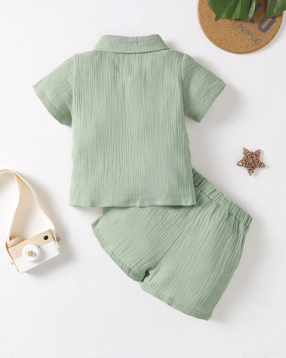 Summertime Flair Toddler Boys Clothing Set
