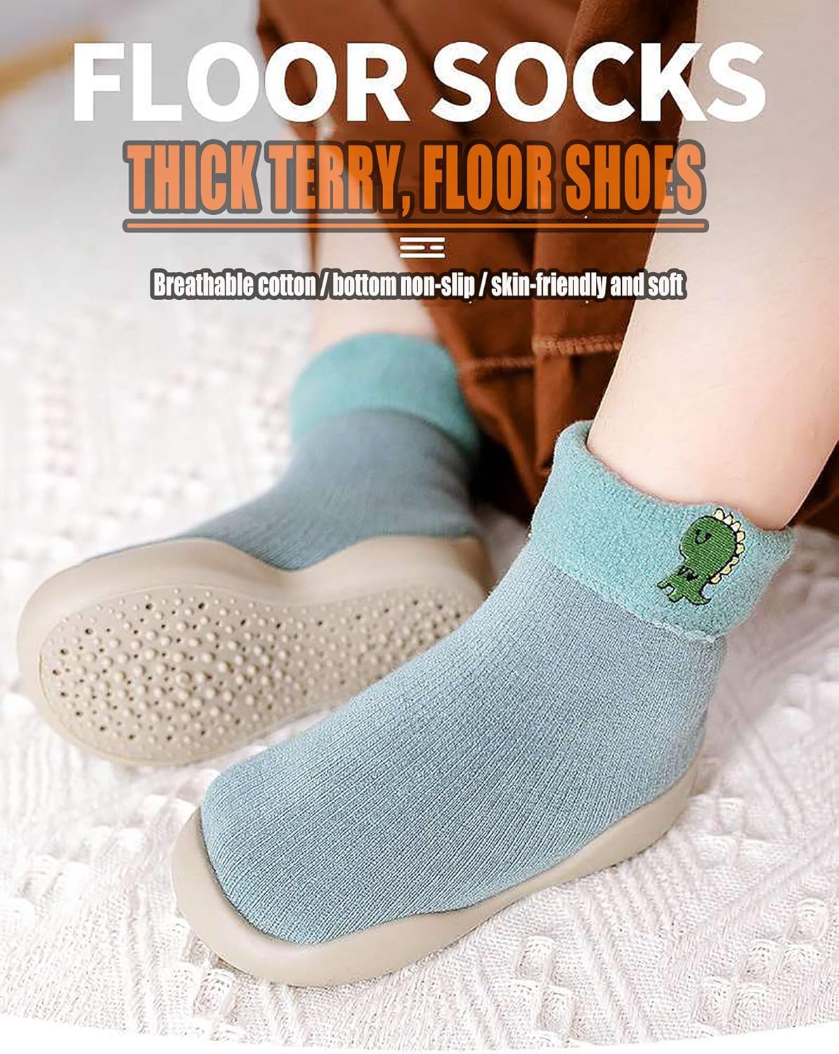 Warm comfy indoor slippers for toddlers