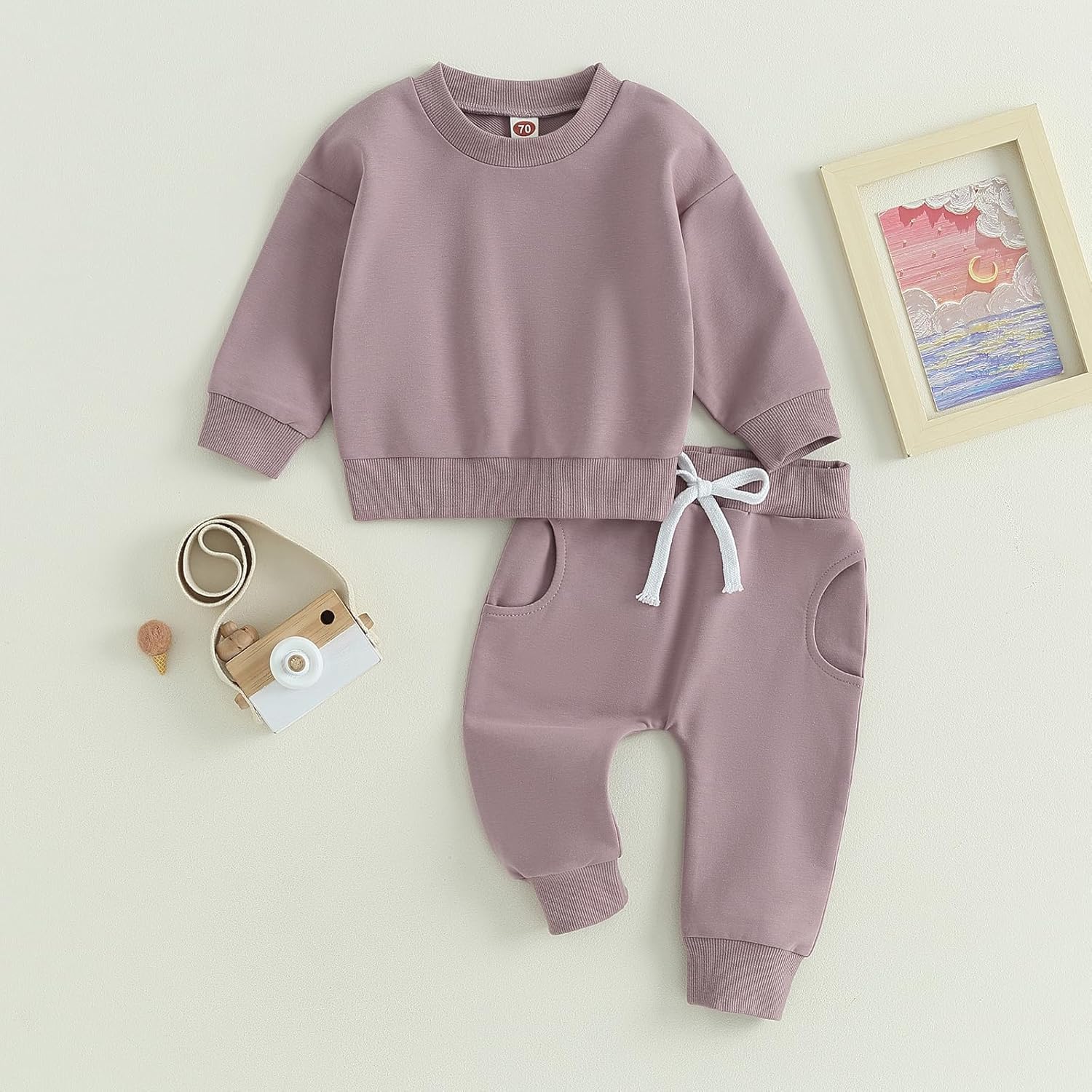 Stylish Baby Girl Winter Sweatsuit