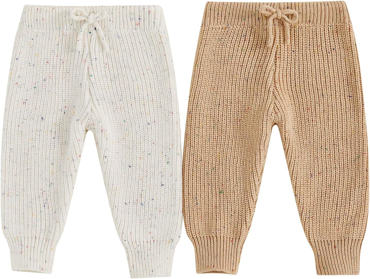 Eadrioss Baby Knit Leggings 2-Pack