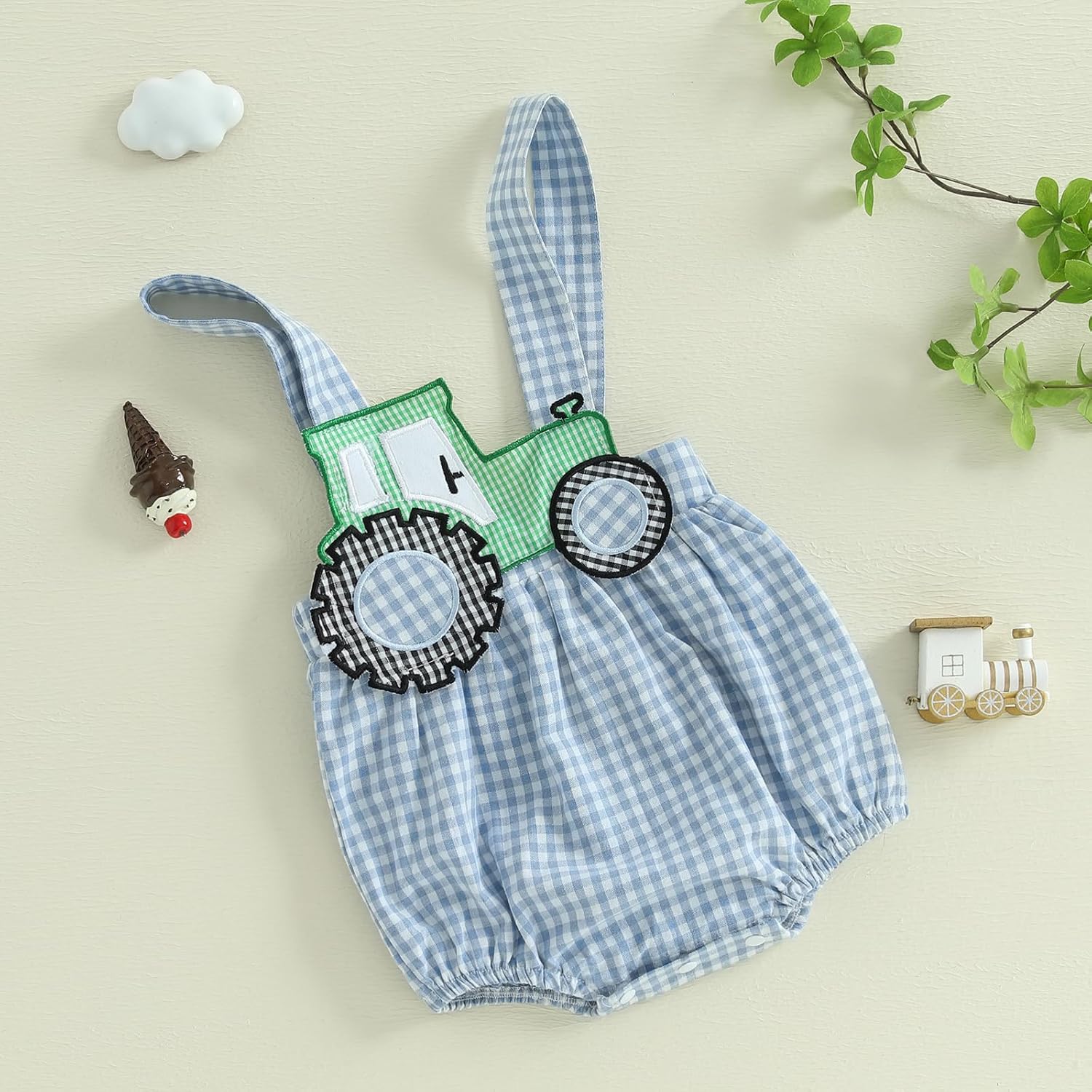 Santikisler Newborn Summer Rompers