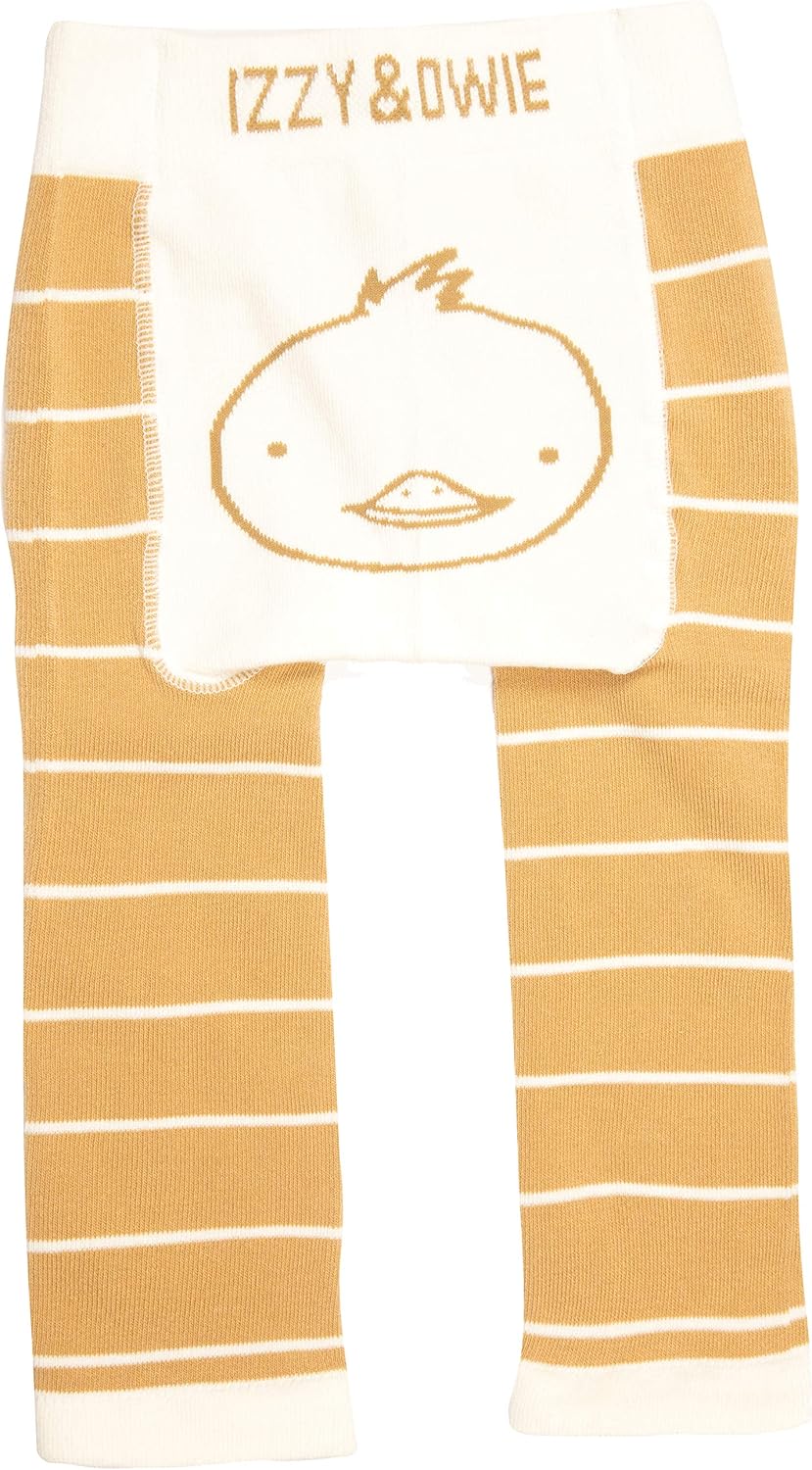 Pavilion Gift Company Duck-Yellow Leggings for Boys 12-24 Months