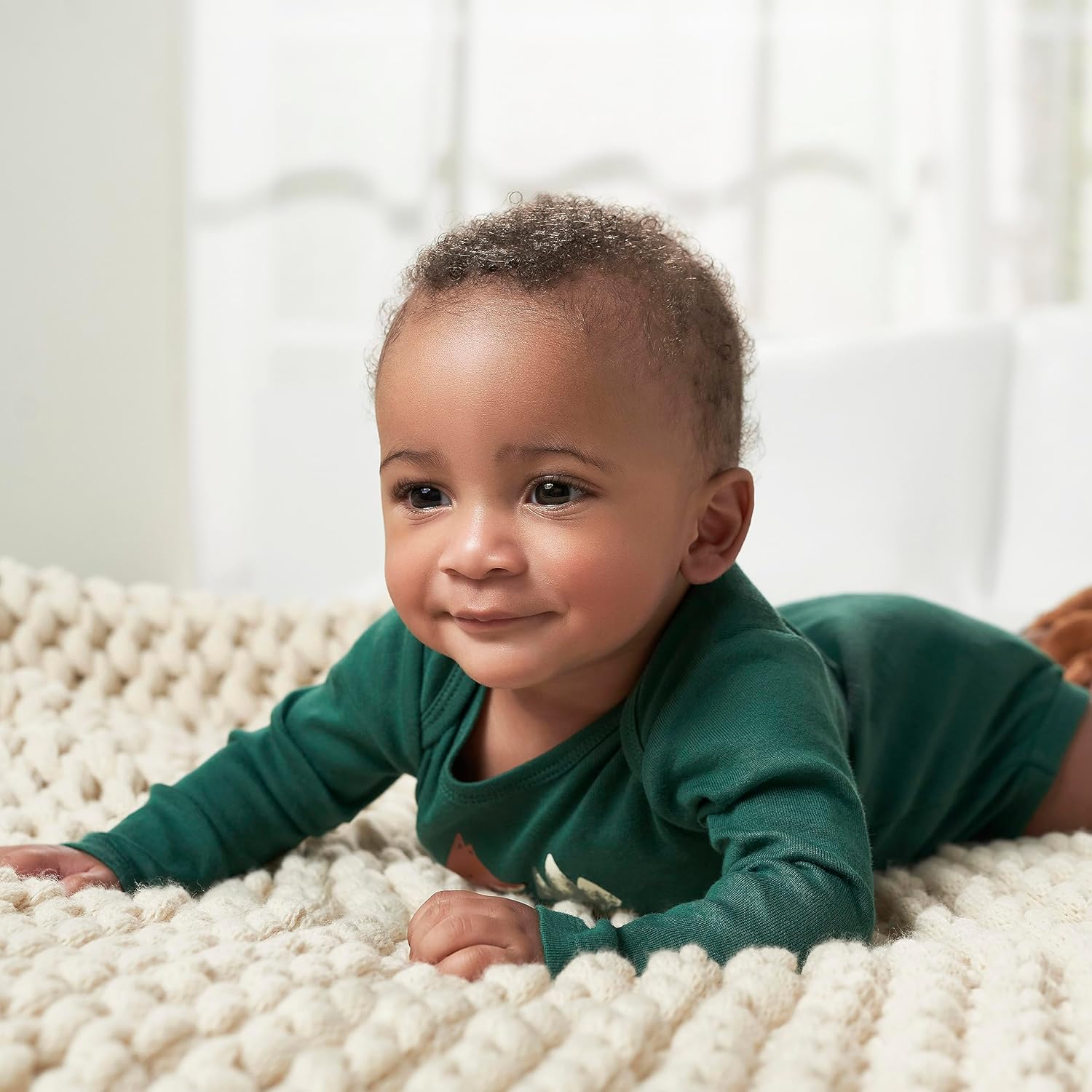 Gerber Baby Boys 6-Pack Long Sleeve Onesies Bodysuit
