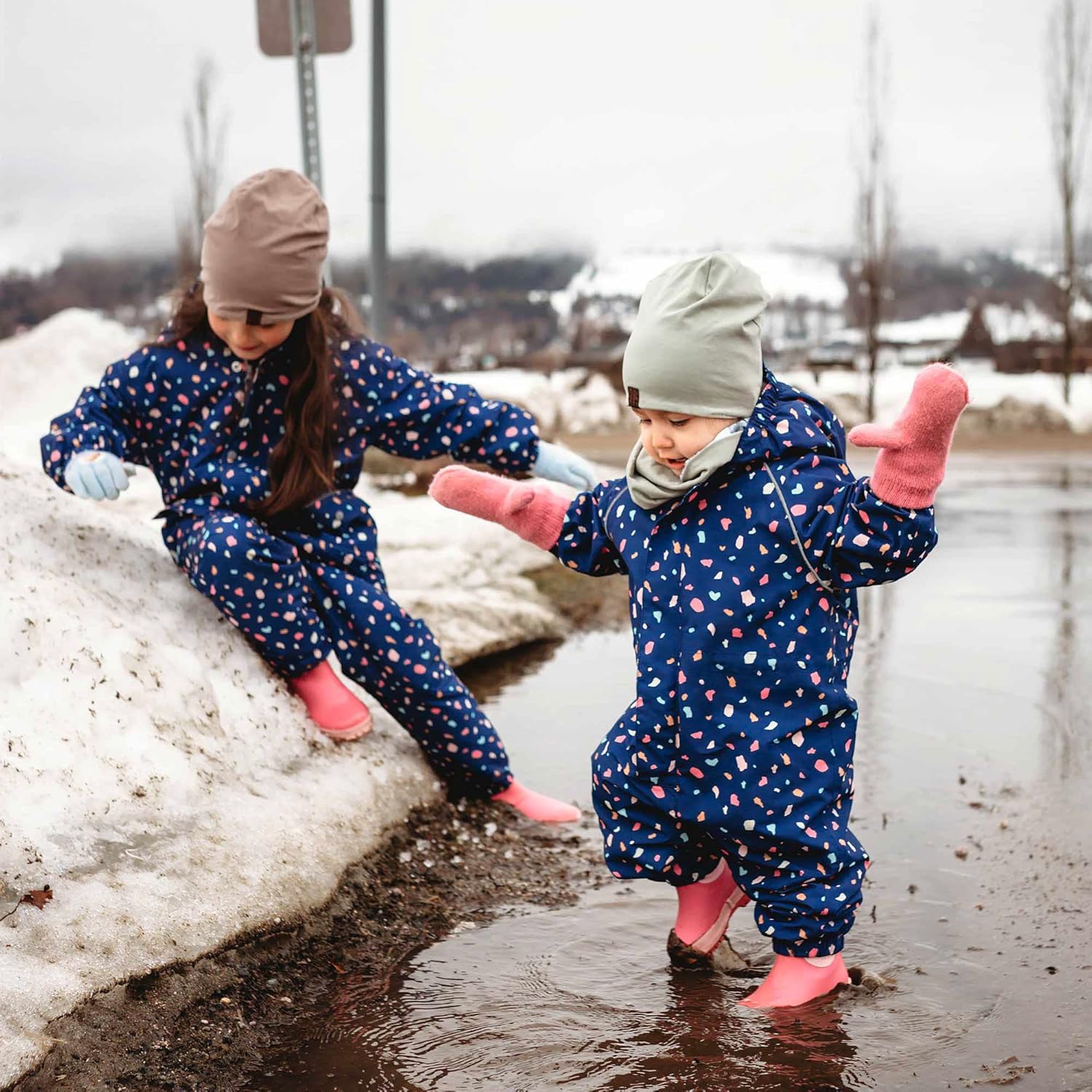 JAN JUL waterproof snowsuit for toddlers