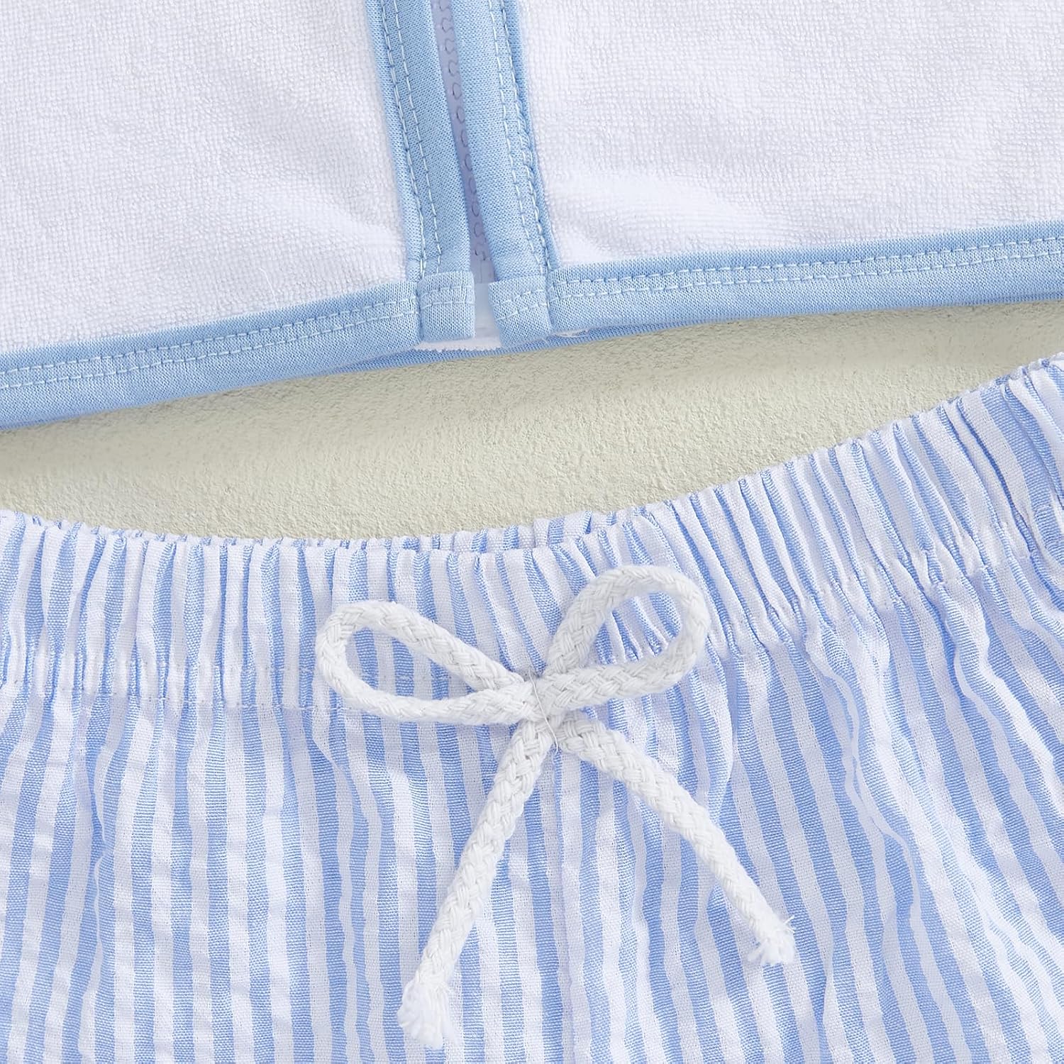 Toddler Baby Boy Girl Swim Cover Up Towel Set