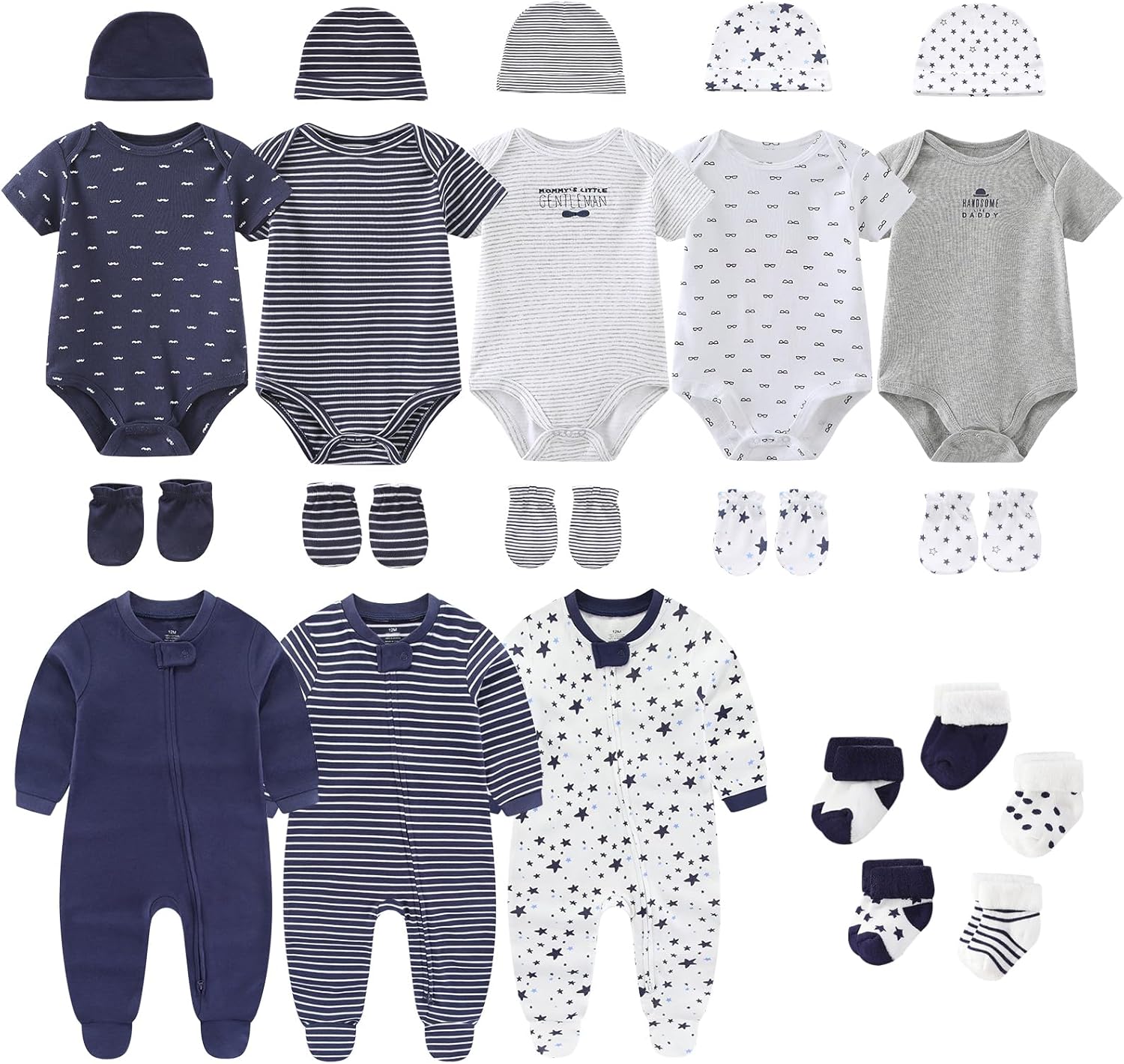 Ruliby Newborn Essentials layette set