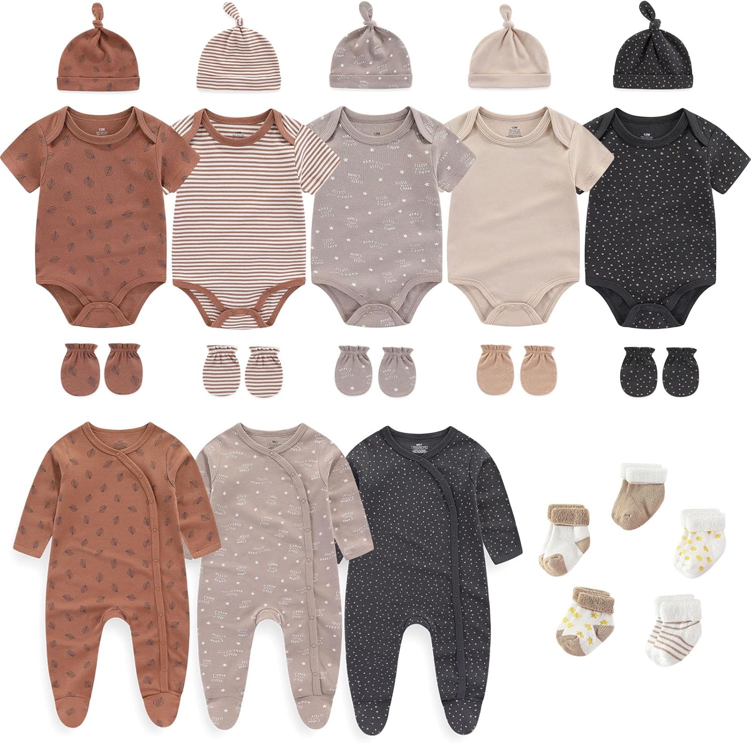 Cotton Layette Set for Babies Soft Comfy Newborn Essentials