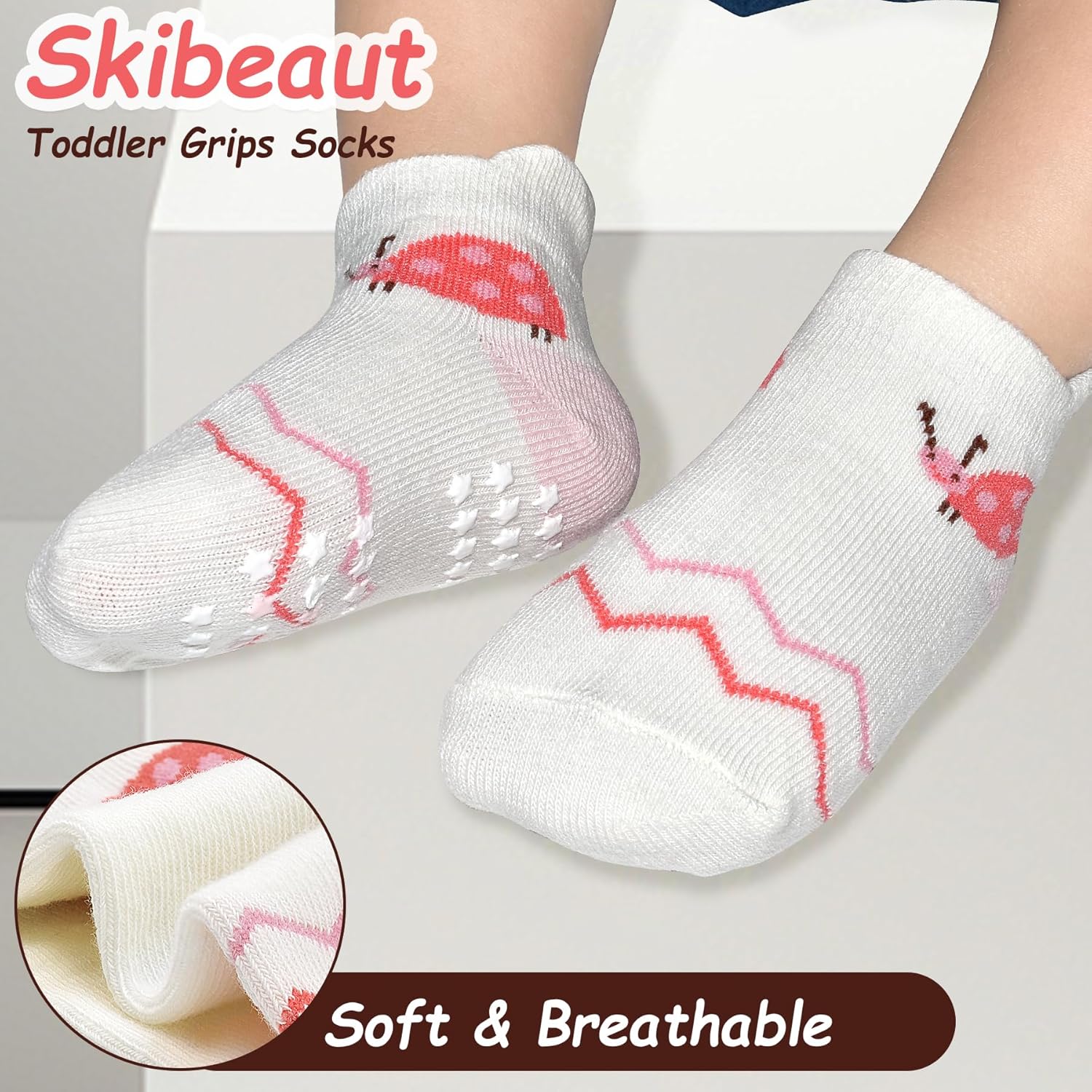 SkiBeaut Ankle Socks Non Slip