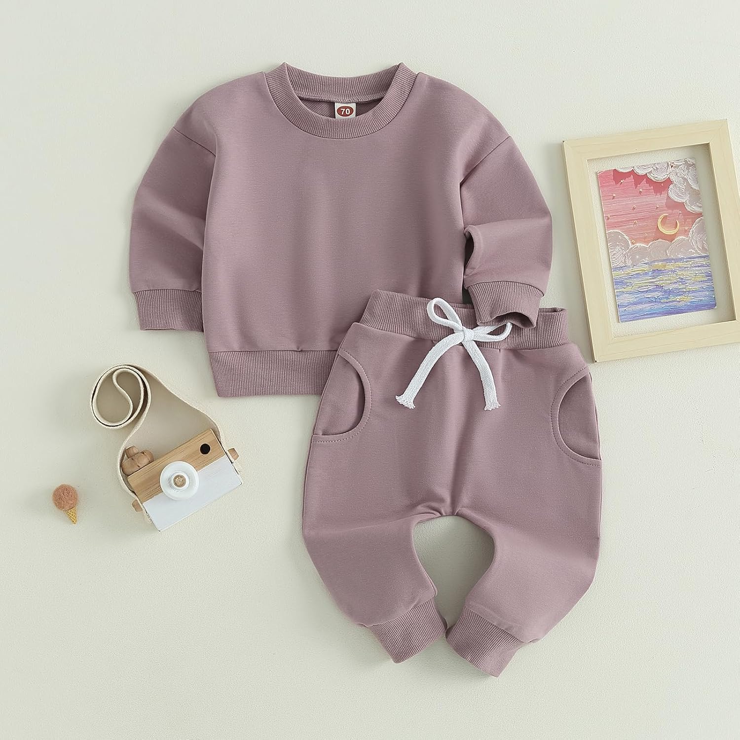 Stylish Baby Girl Winter Sweatsuit