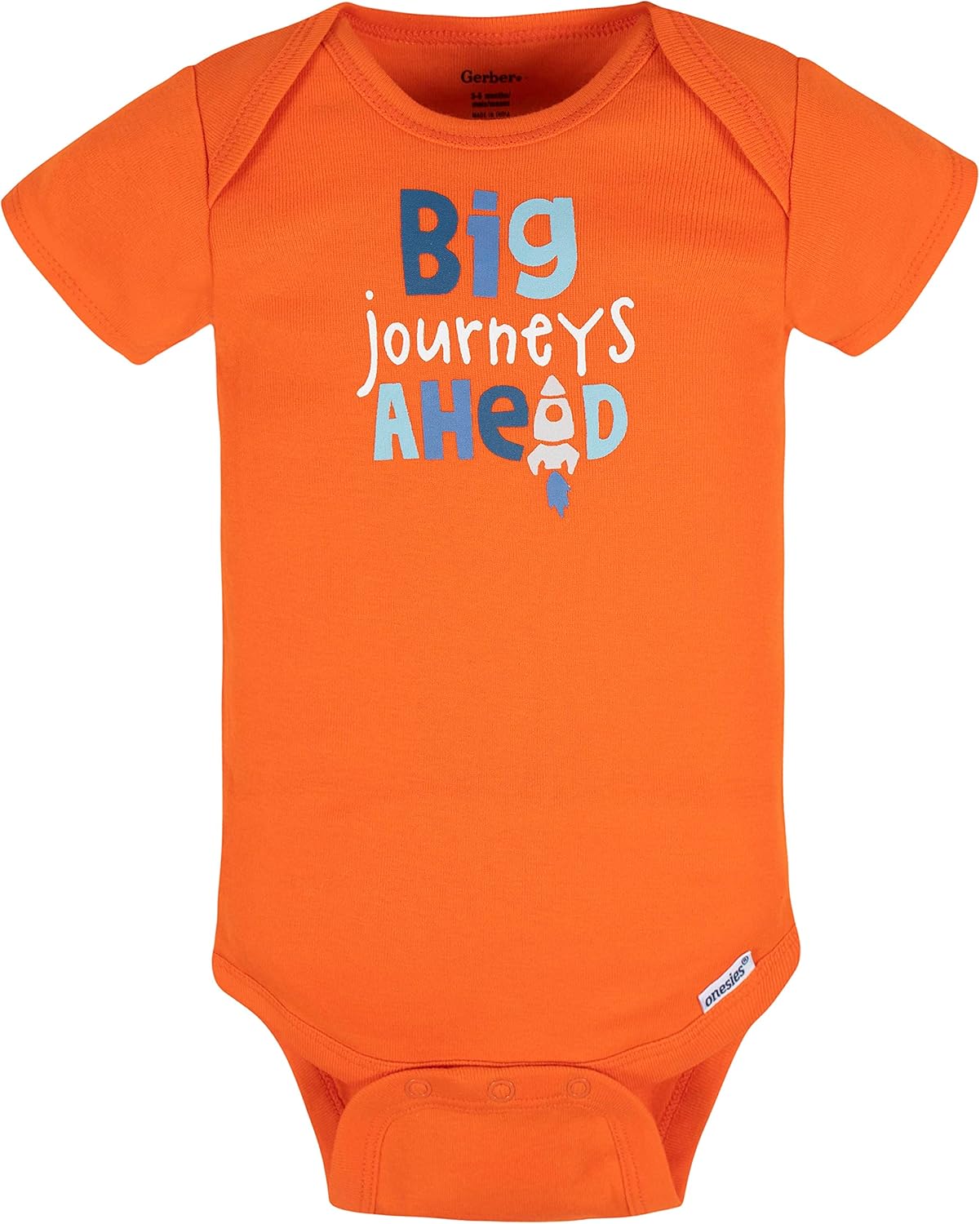 Gerber Baby Boys 5-Piece Short Sleeve Onesies Bodysuits