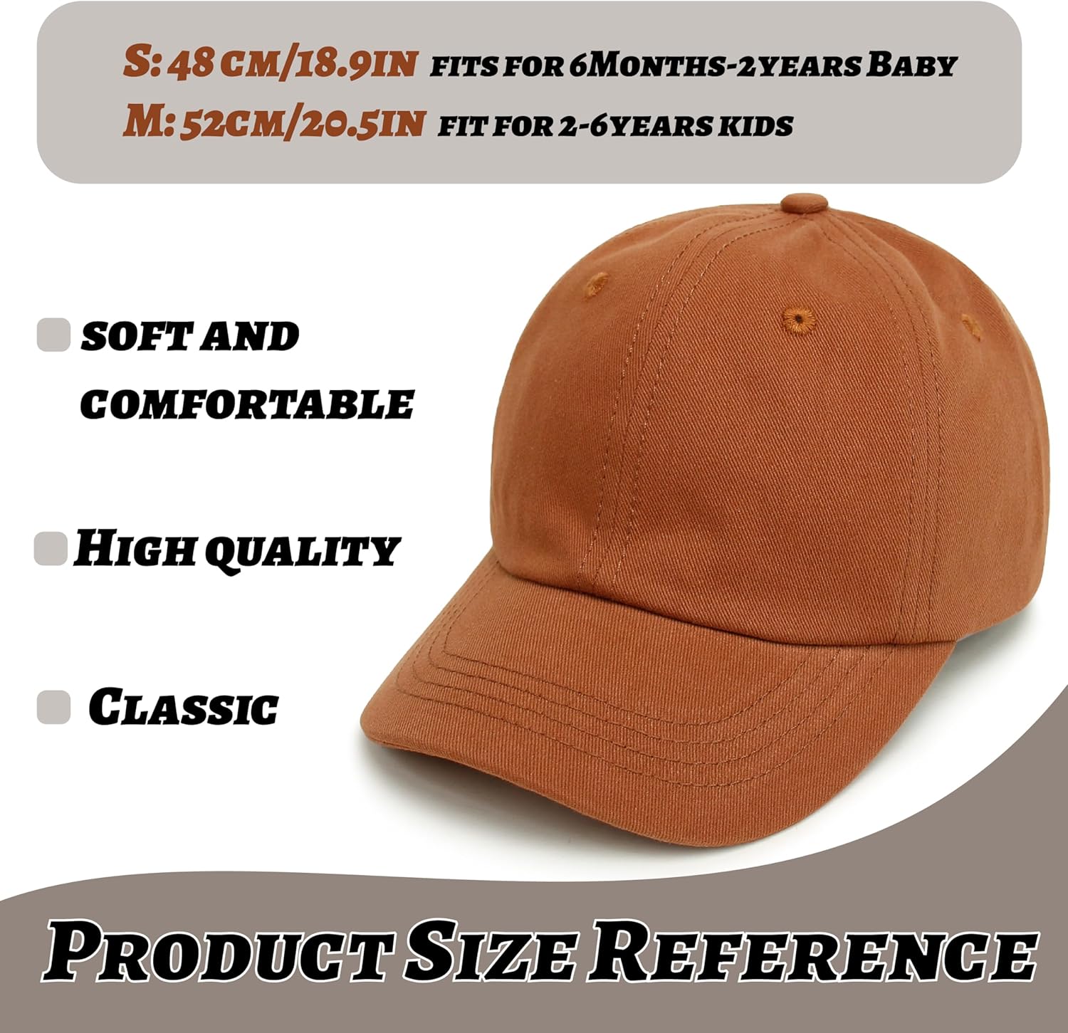 Adjustable Toddler Baseball Cap