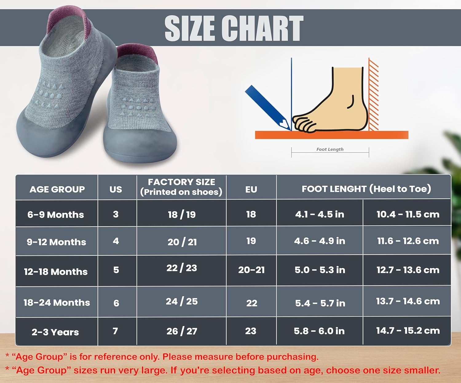BABY SOCK SHOES BREATHEABLE NON-SIP SLippers