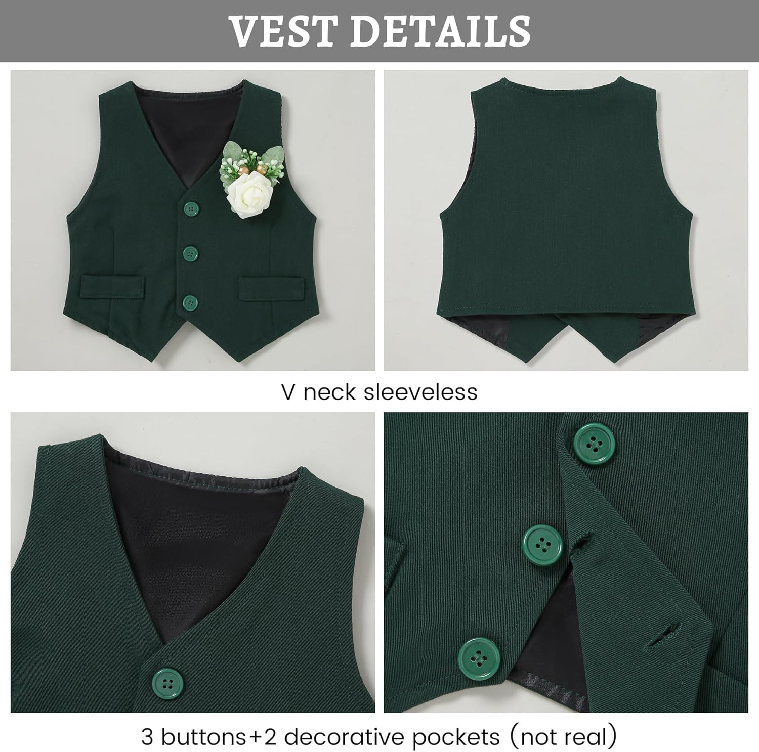 Sanmio Baby Tuxedo Set for Infants Kids