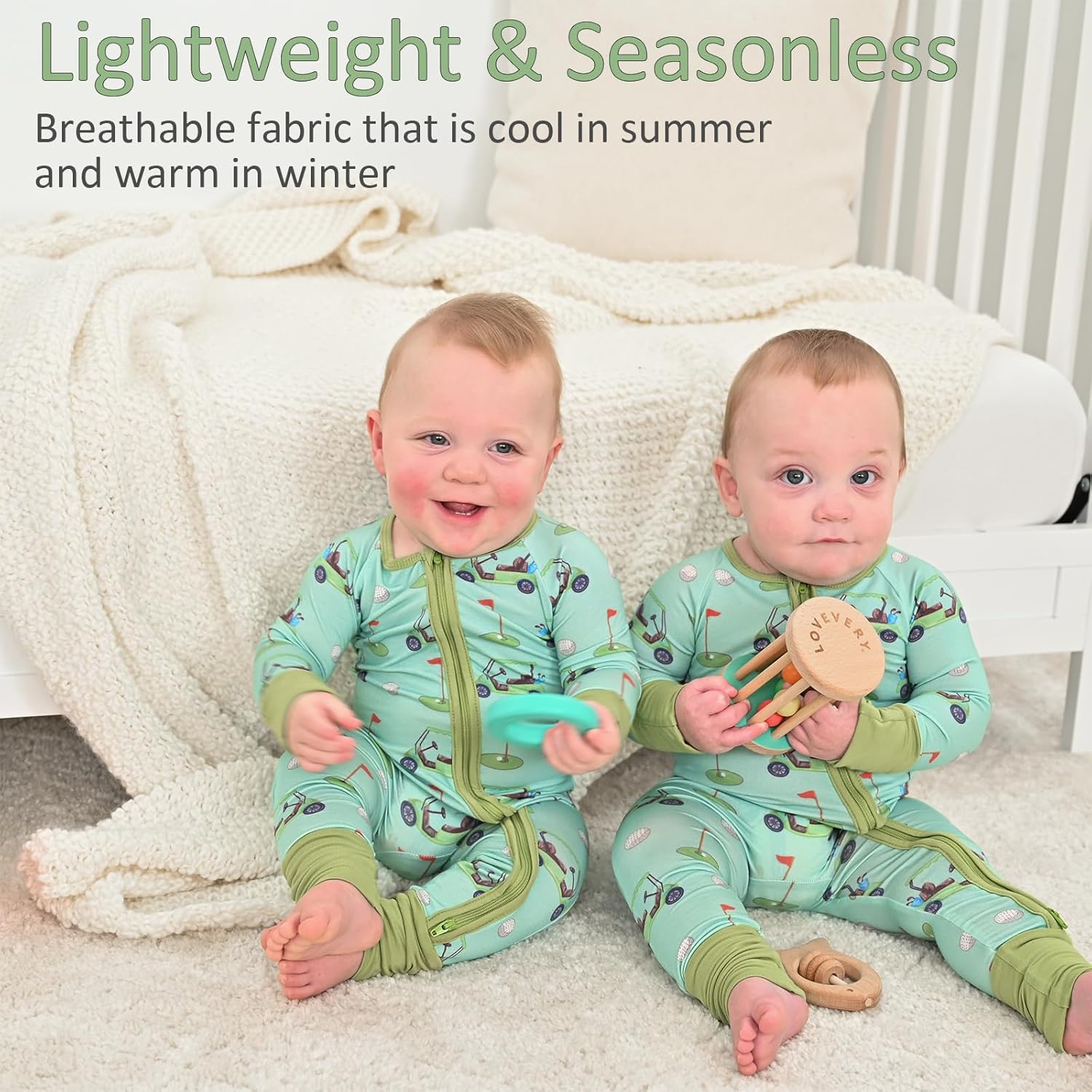 LollyBanks Family-Pleasing 2-Way Zipper Romper
