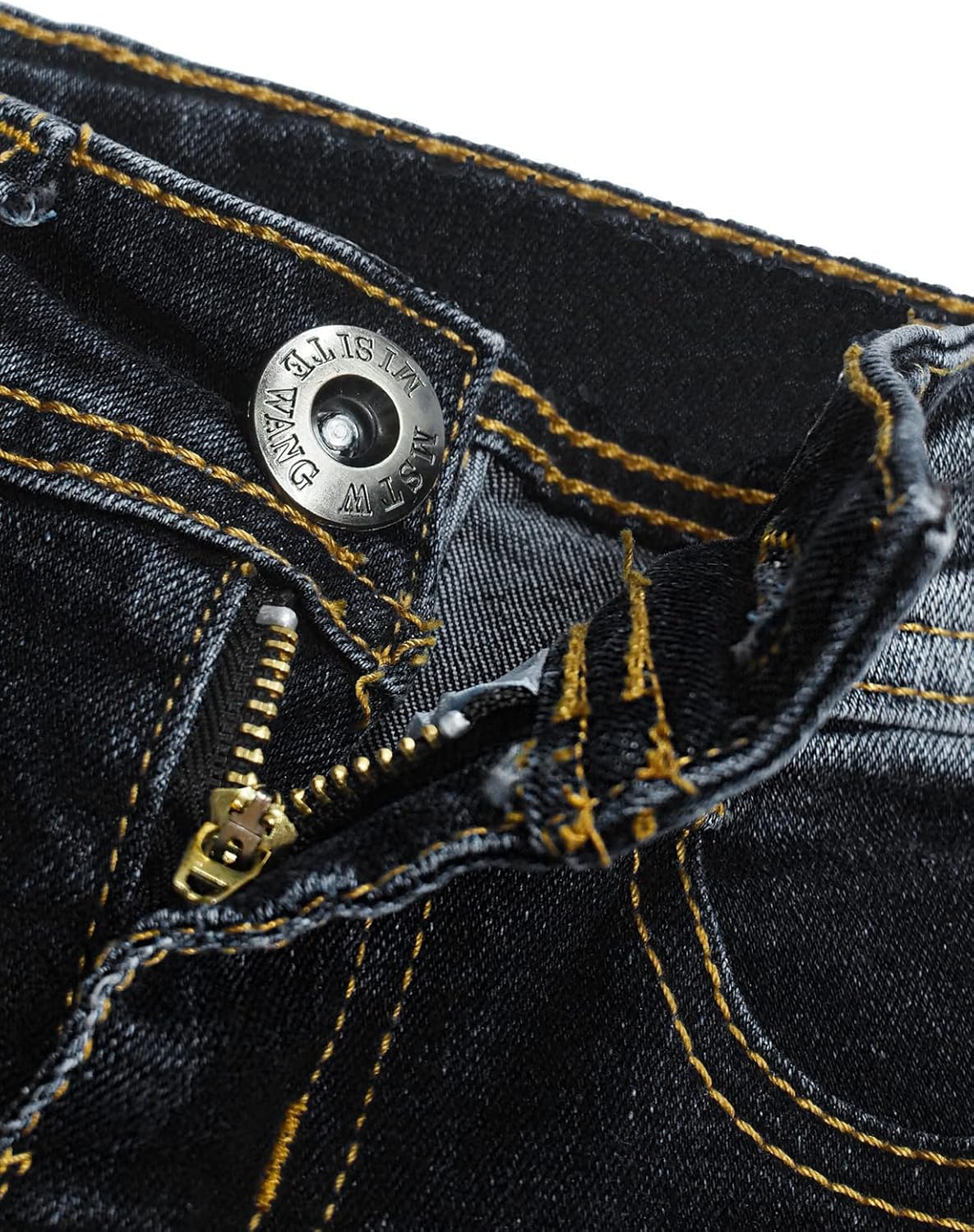 Space_relu jeans for kids Ripped Distressed Jeans with Elastic Band