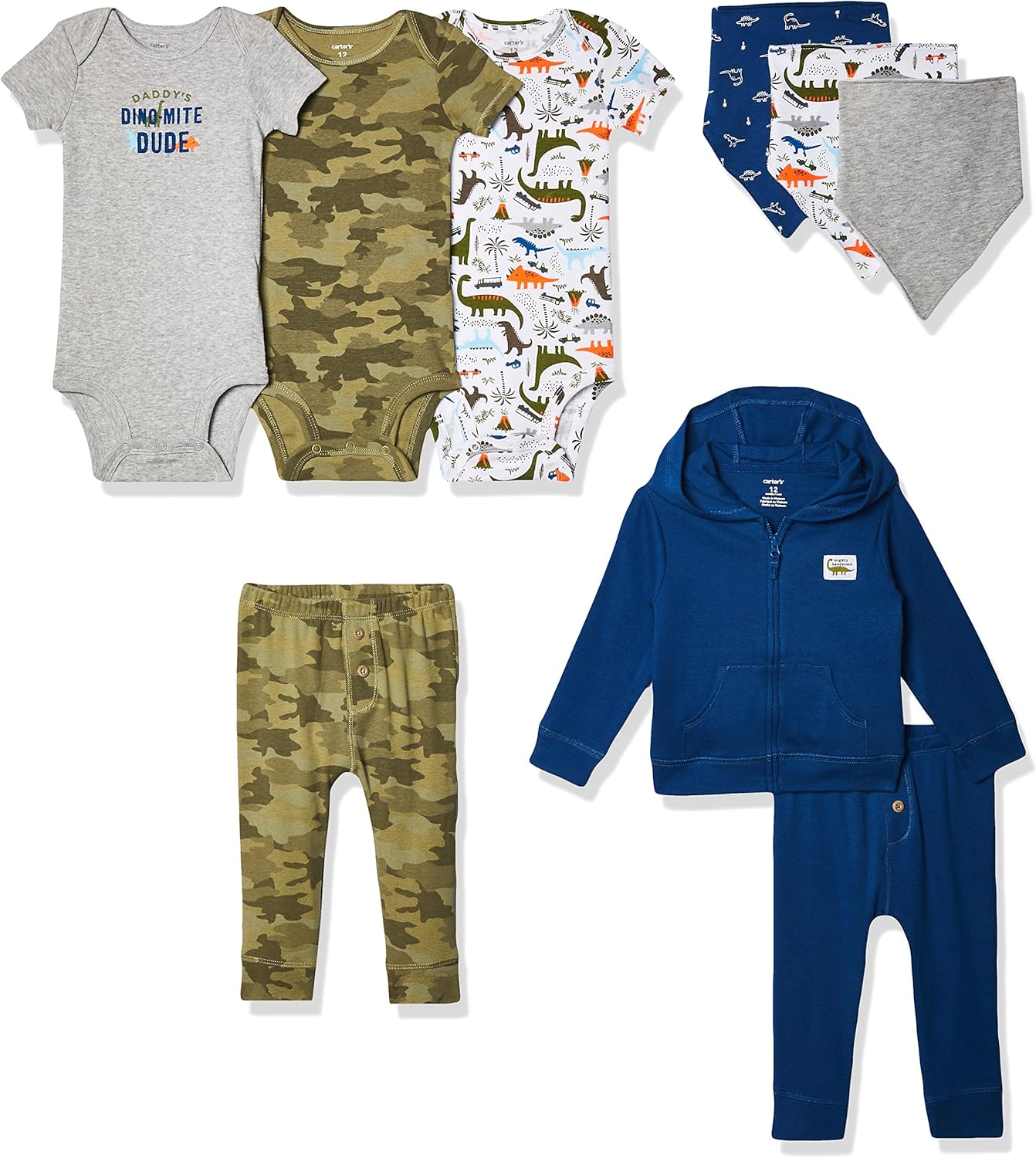 Comfortable Baby Boy T-Shirts Set for Birthdays and Holidays