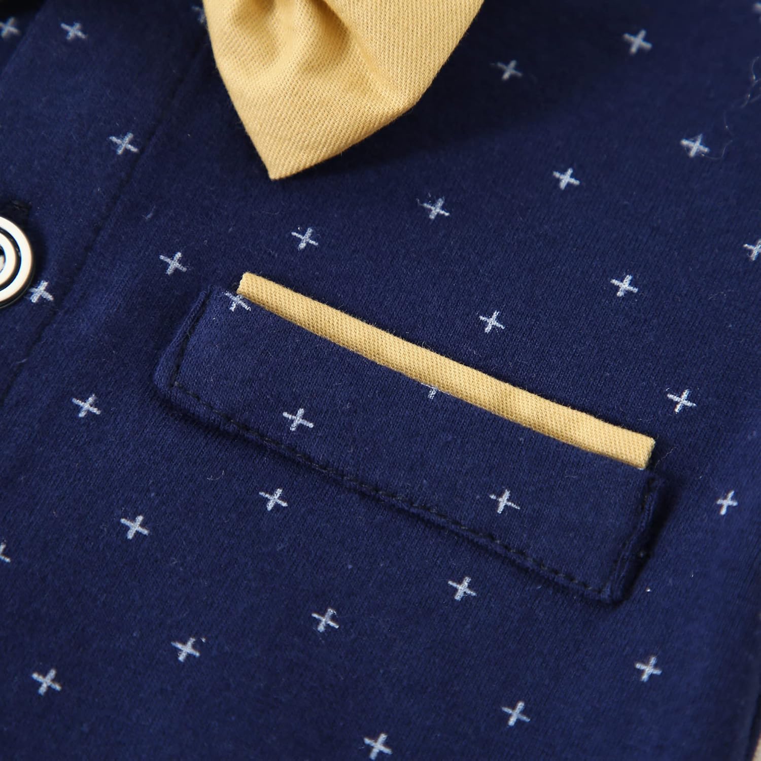 Infant gentleman tuxedo outfit