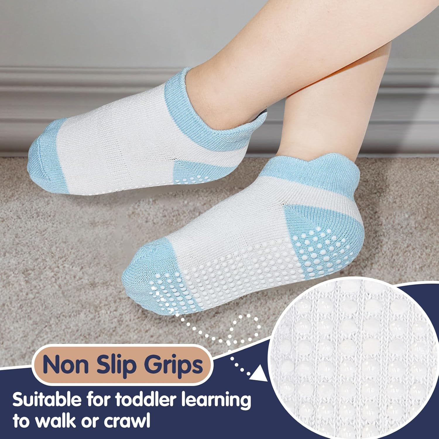 Perfect Non-Slip Baby Socks for Toddlers