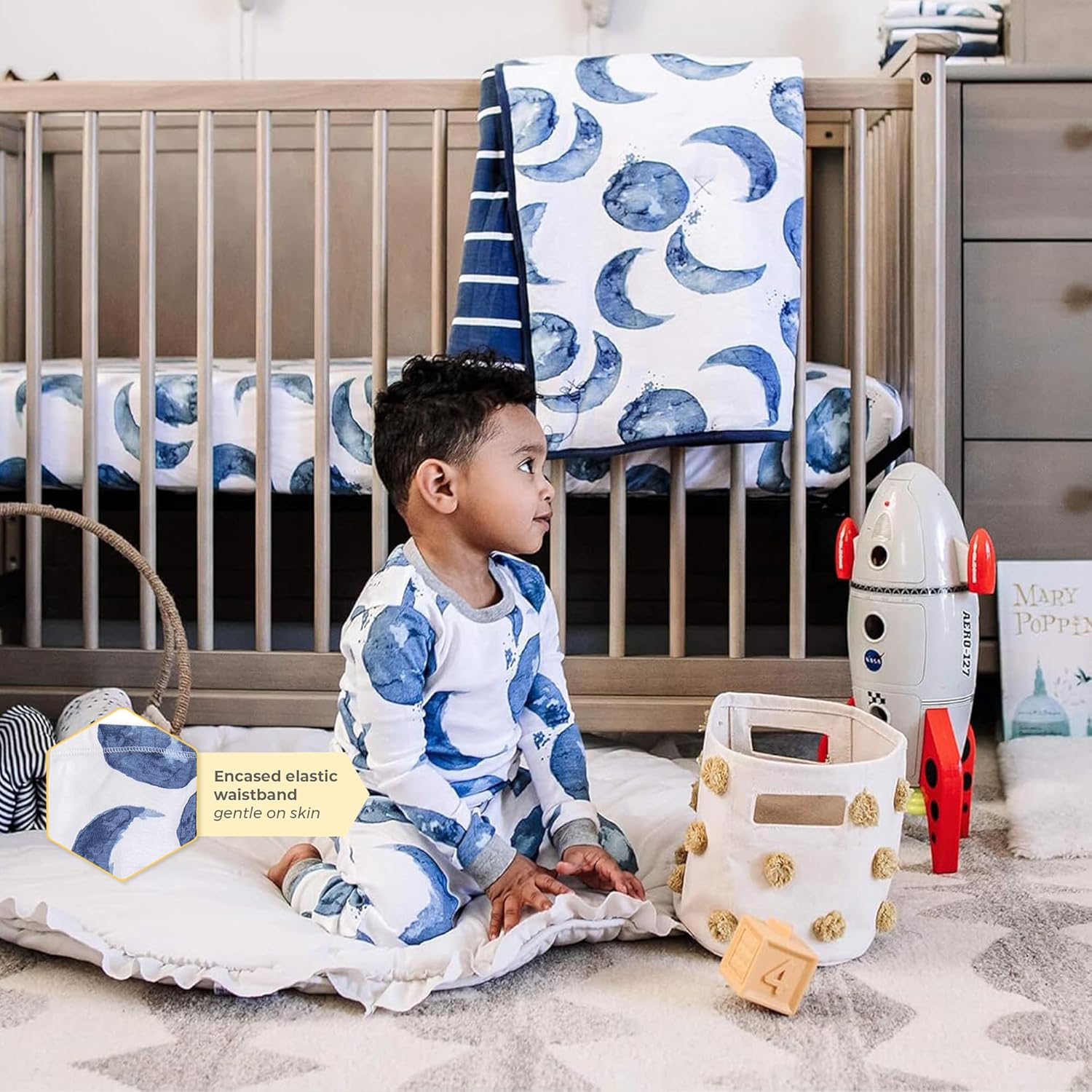 Burts Bees Baby Boys Pajamas Set Organic Cotton 2-Piece