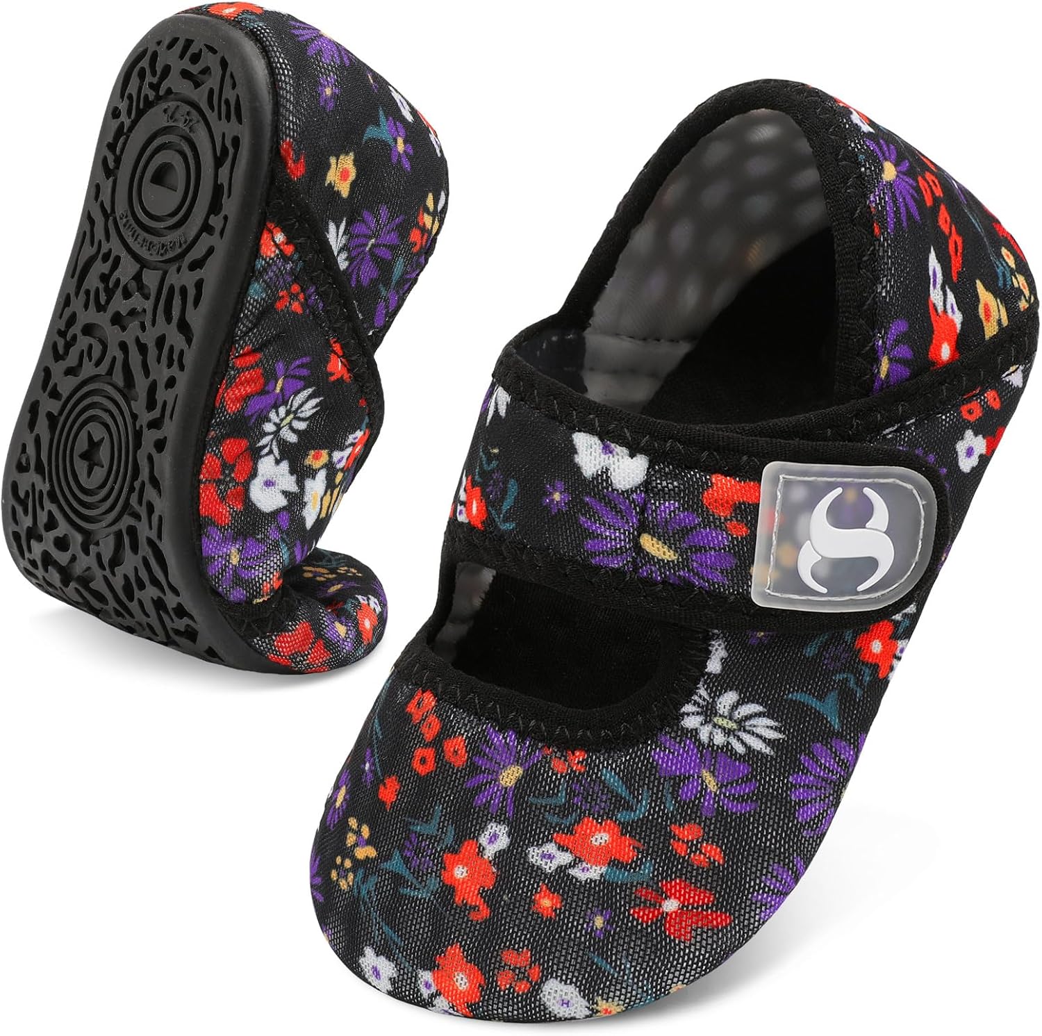 Quick-Dry Non-Elevated Wide-Toe Barefoot Socks for Kids