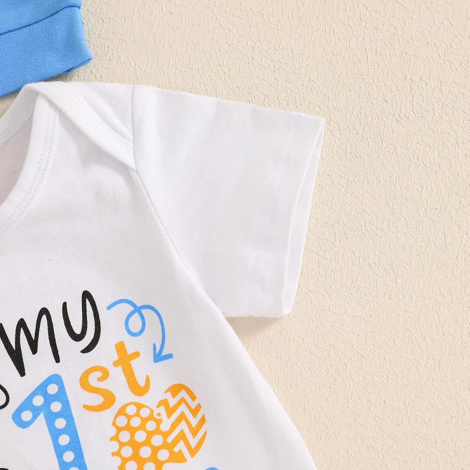 My First Easter Baby Boy Outfit Happy Little Hun