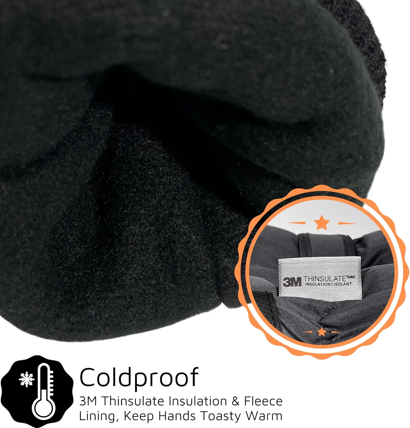 TOASTY WARM SNOW MITTENS