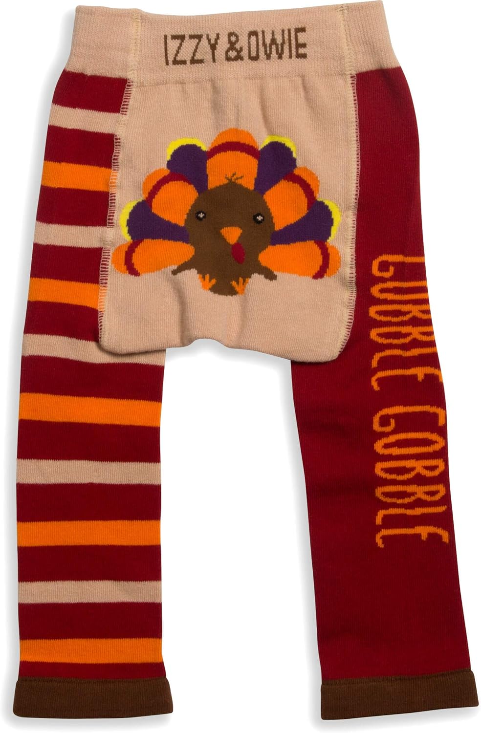 Pavilion Gift Company Izzy Owie - Turkey Thanksgiving Legging Gift Set
