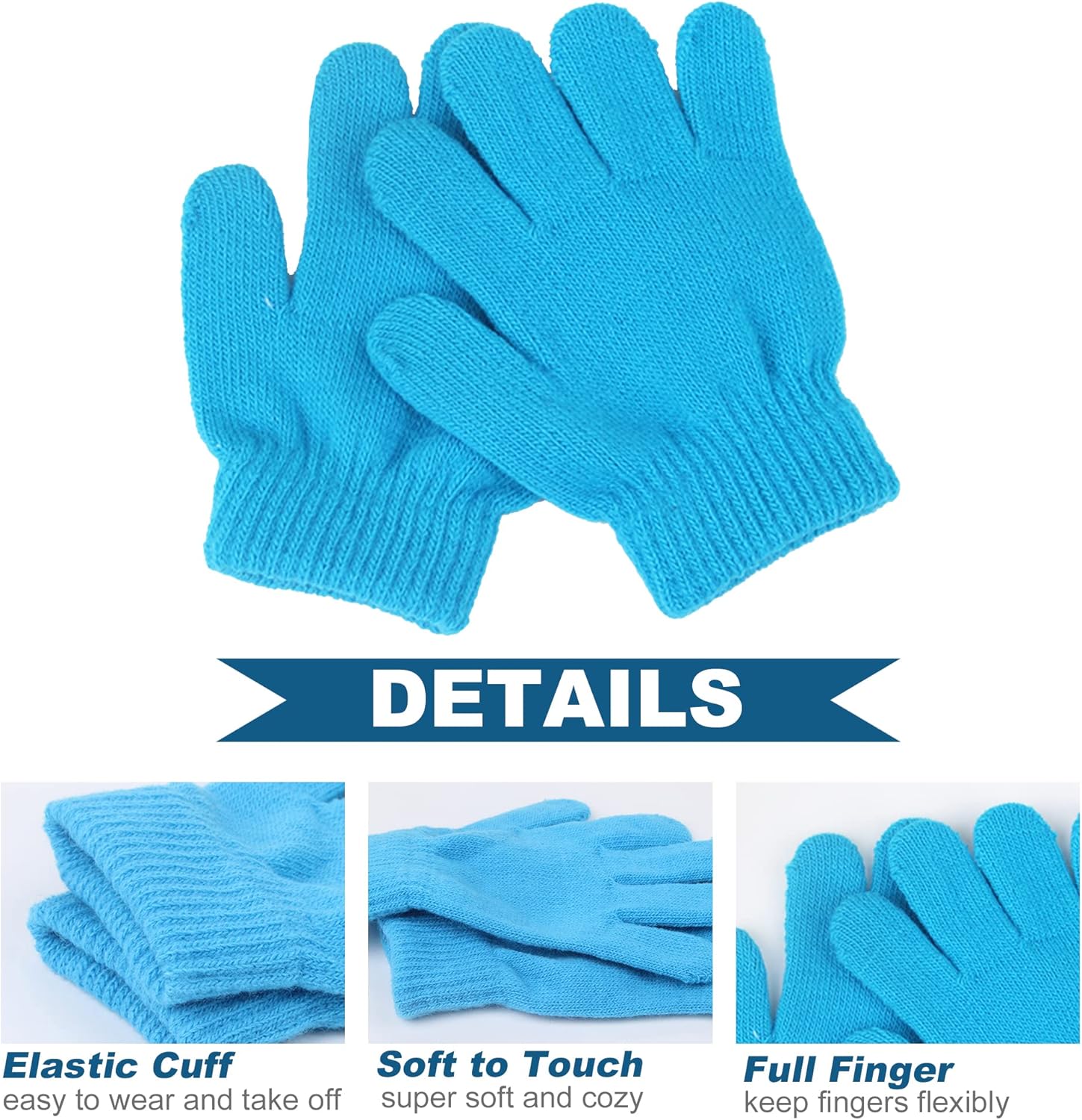 UTTPLL Toddler Magic Mittens Winter Protection for Kids
