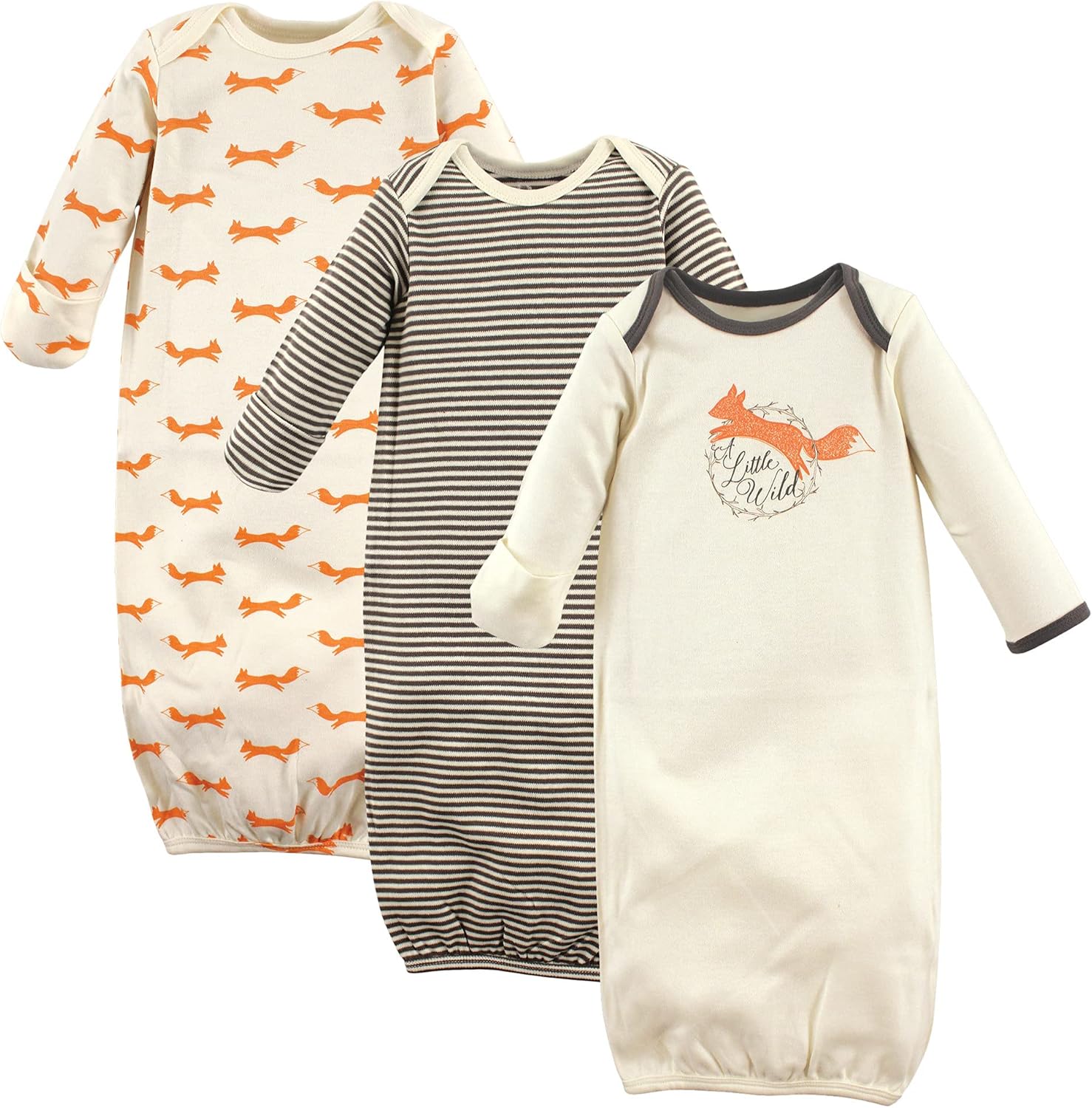 Touched by Nature Organic Cotton Gowns for Babies Coordinated Set