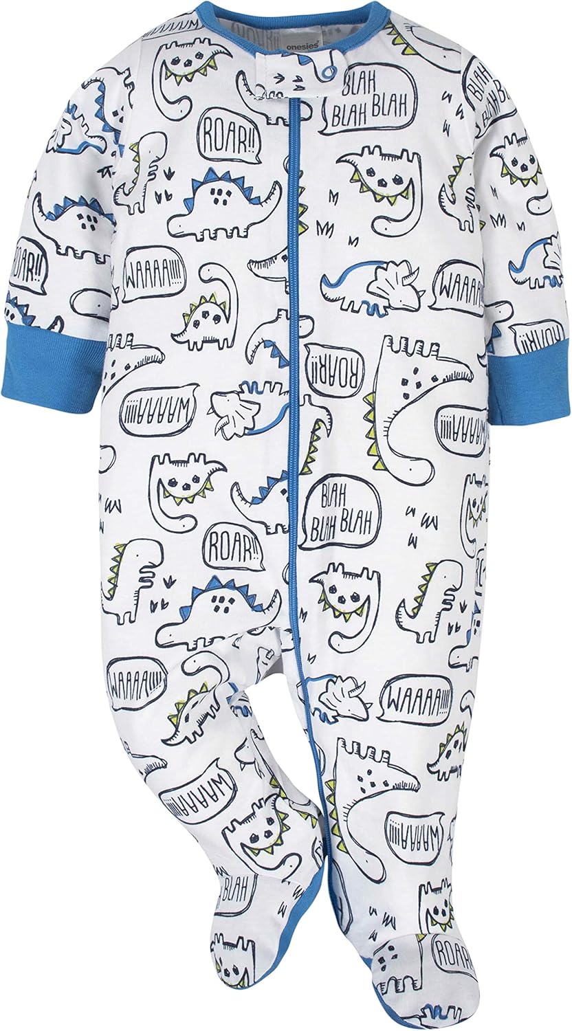 Onesies Brand - 4-Pack Sleep Play Footies for Babies
