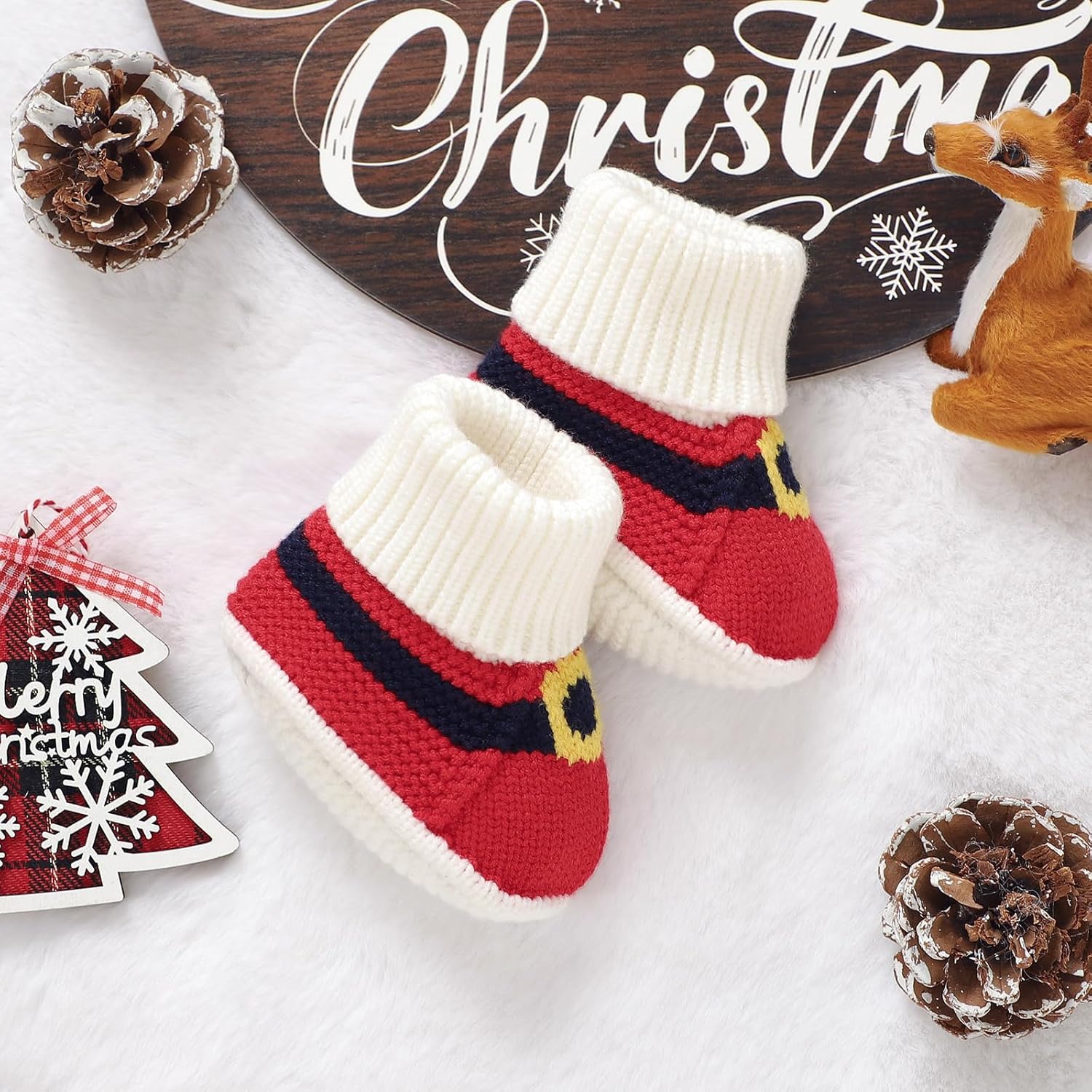 Coziest Christmas Socks for Babies