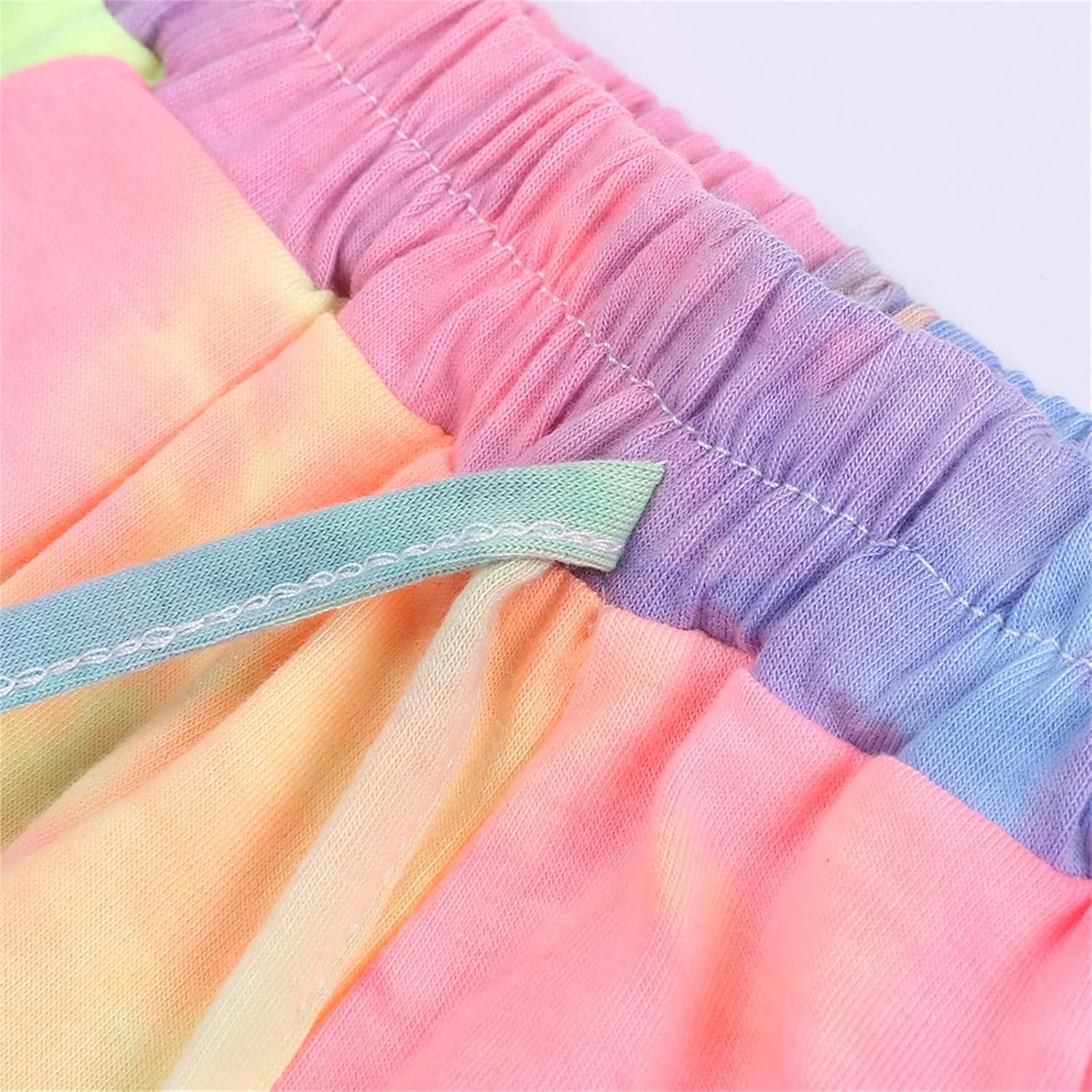 Tie-Dye 2-Piece ROMPER Bodysuit Set for Boys Girls