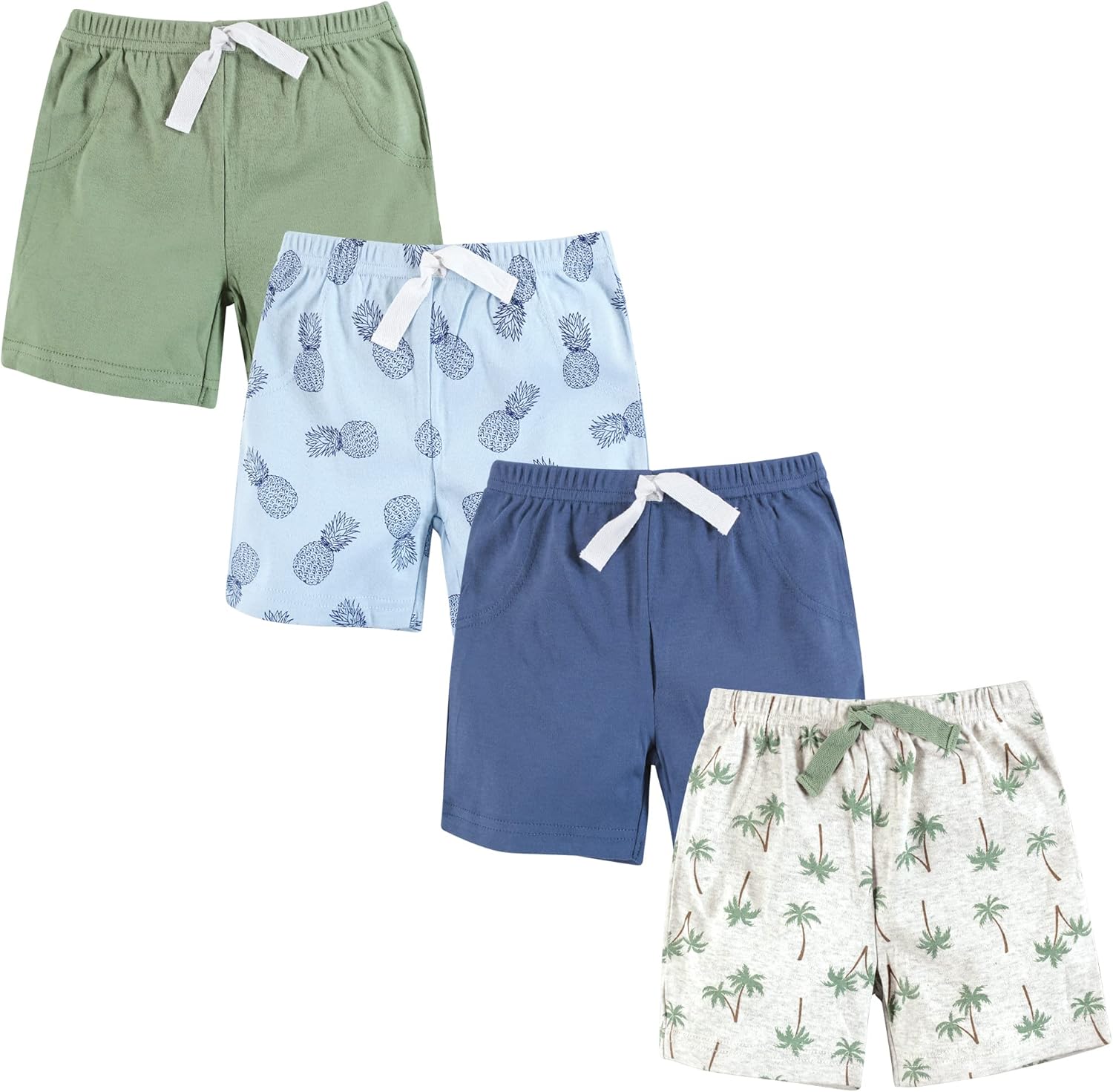 Stylish 4-Pack for Baby Girls by Hudson Baby