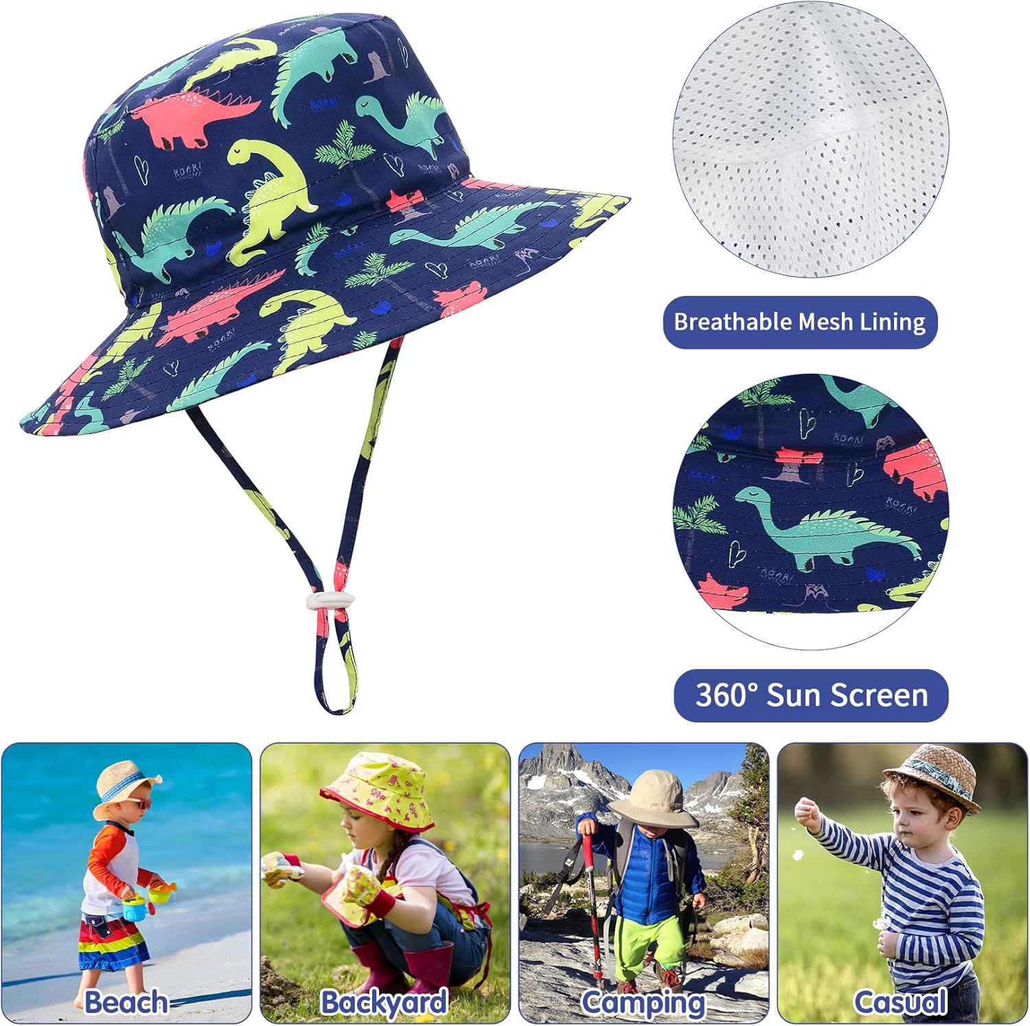 Perfect Toddler Sun_hat with UPF 50 Protection